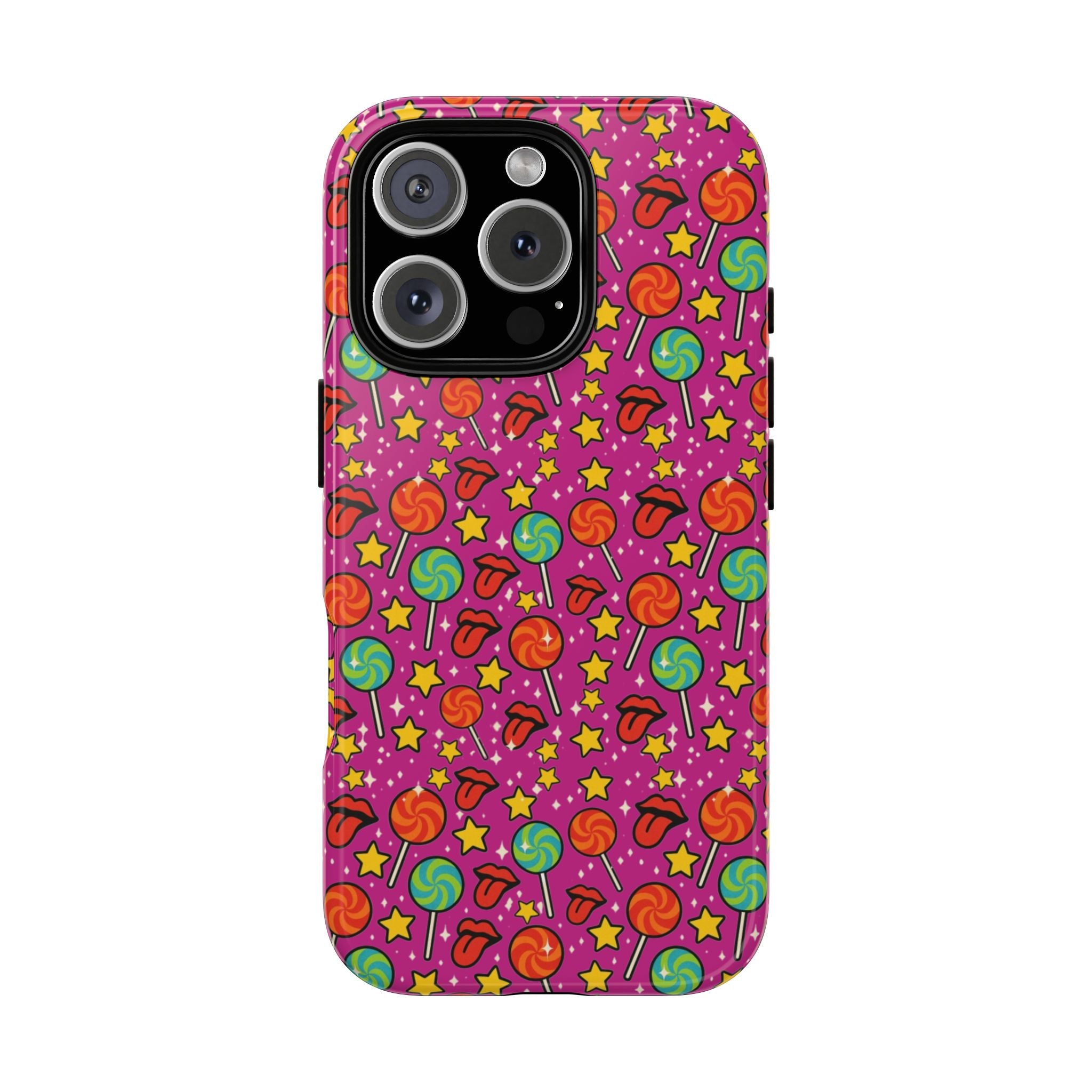 Lollipops & Lips Retro Phone Cases