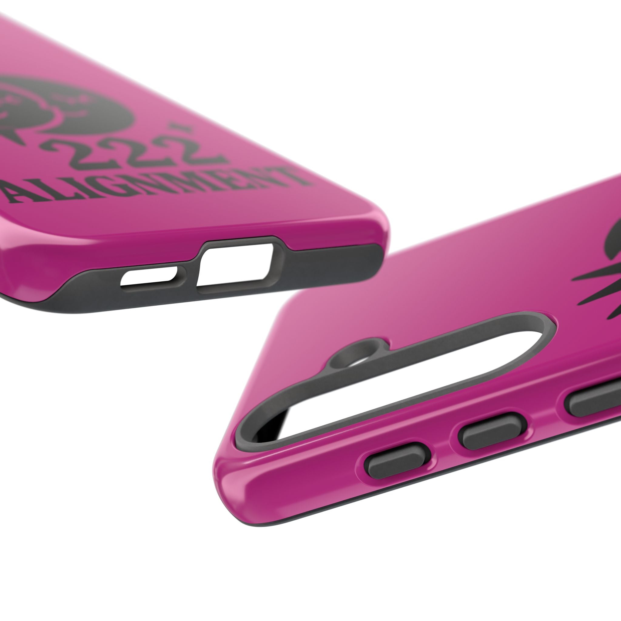 Black & Pink 222 Alignment Phone Case