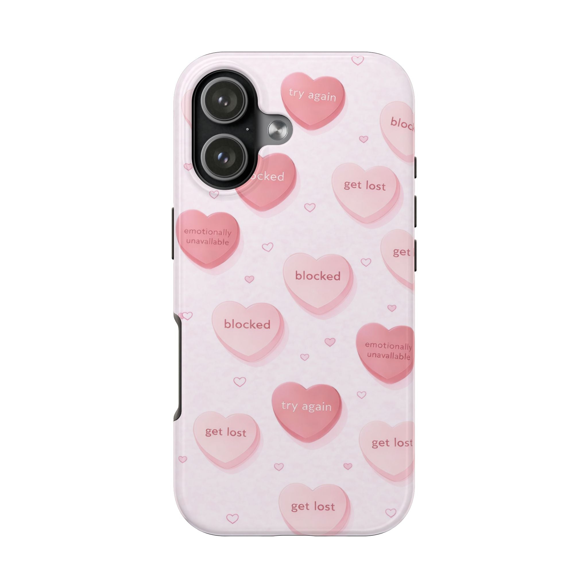 Non-Conversation Hearts Phone Case