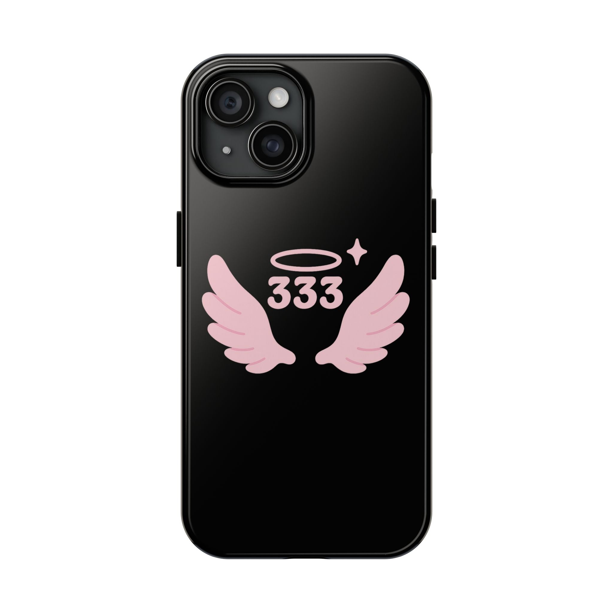 Black & Pink 333 Phone Case