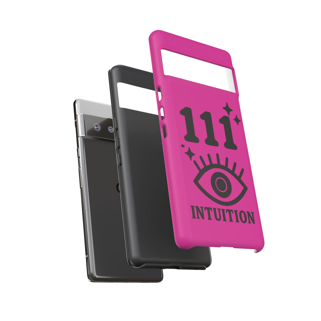 Black & Pink 111 Intuition Phone Case