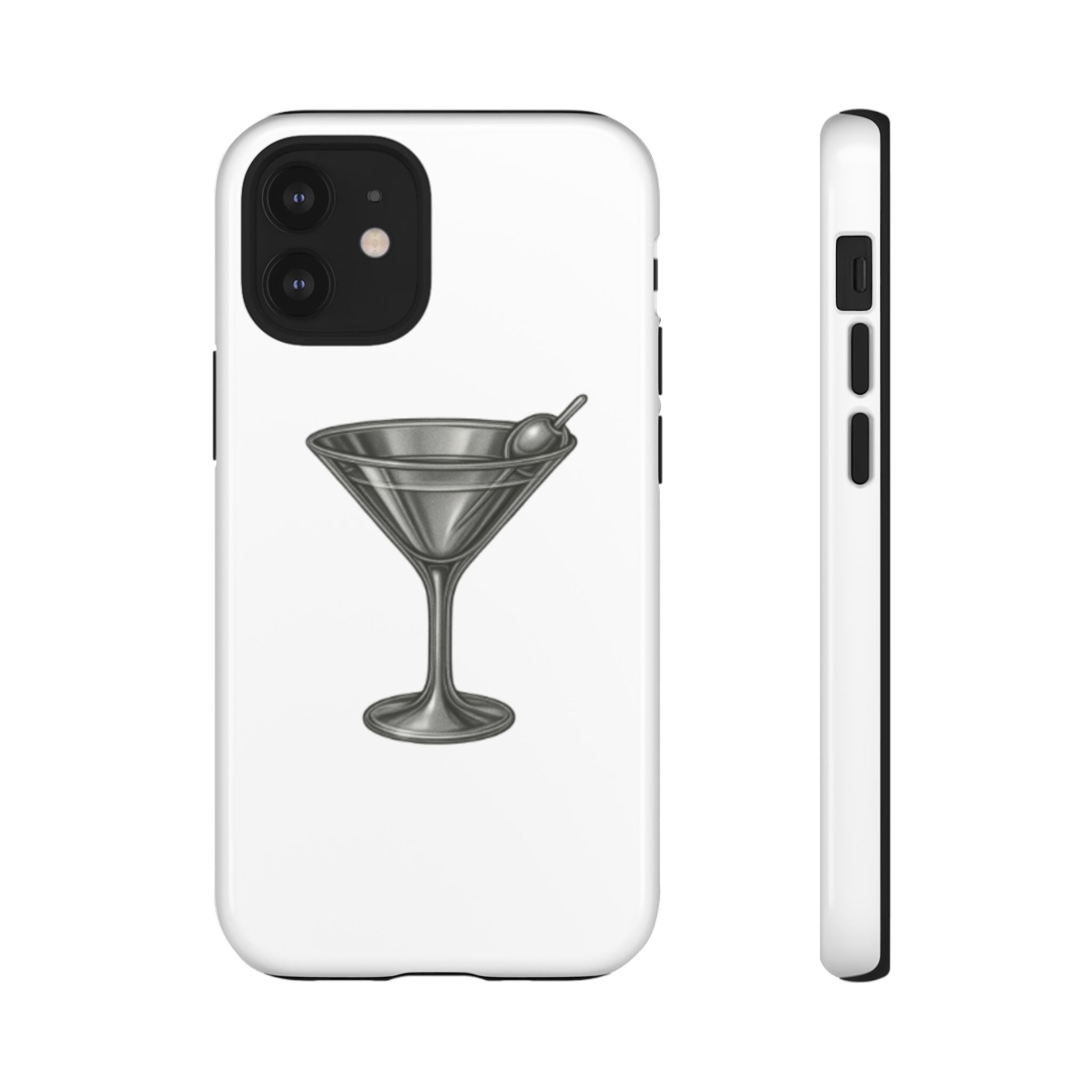 Silver Martini Tough Case