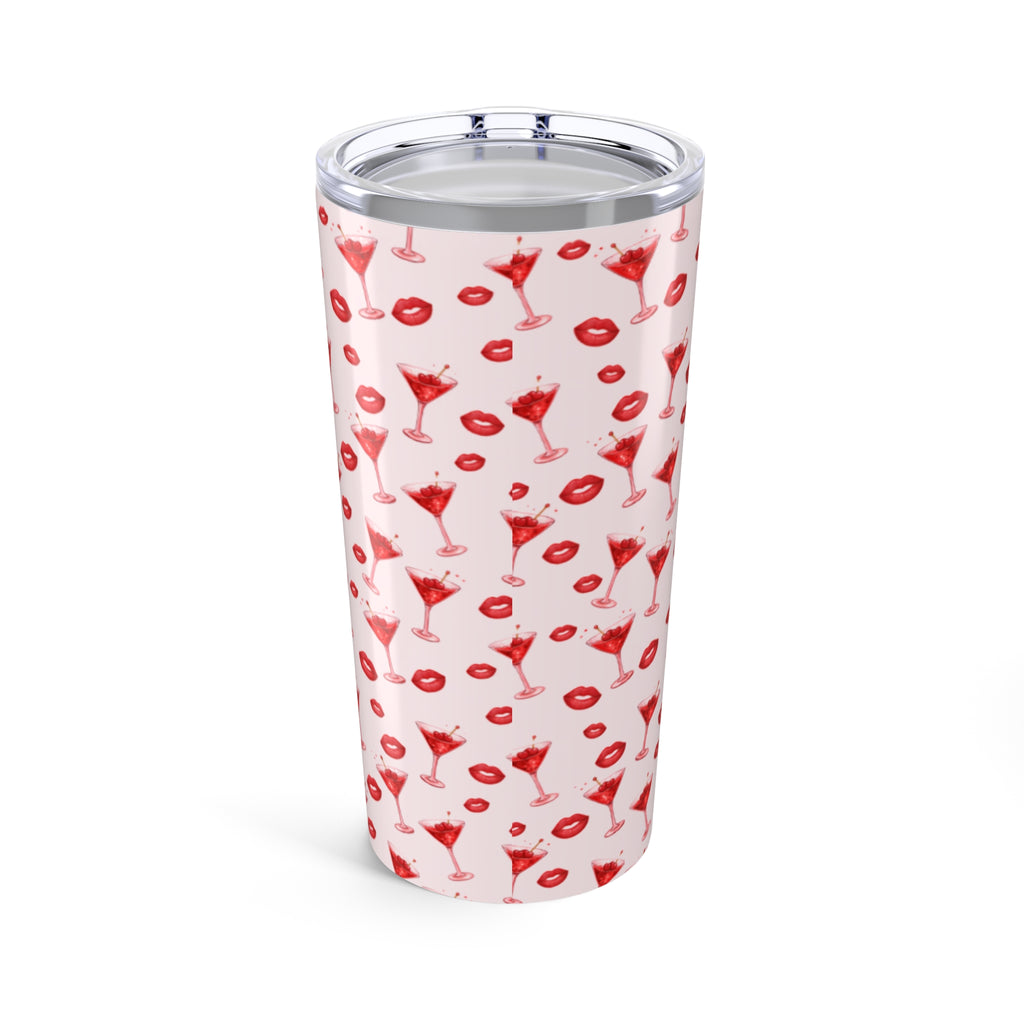 20oz Tumbler Insulated "Cocktails & Kisses"