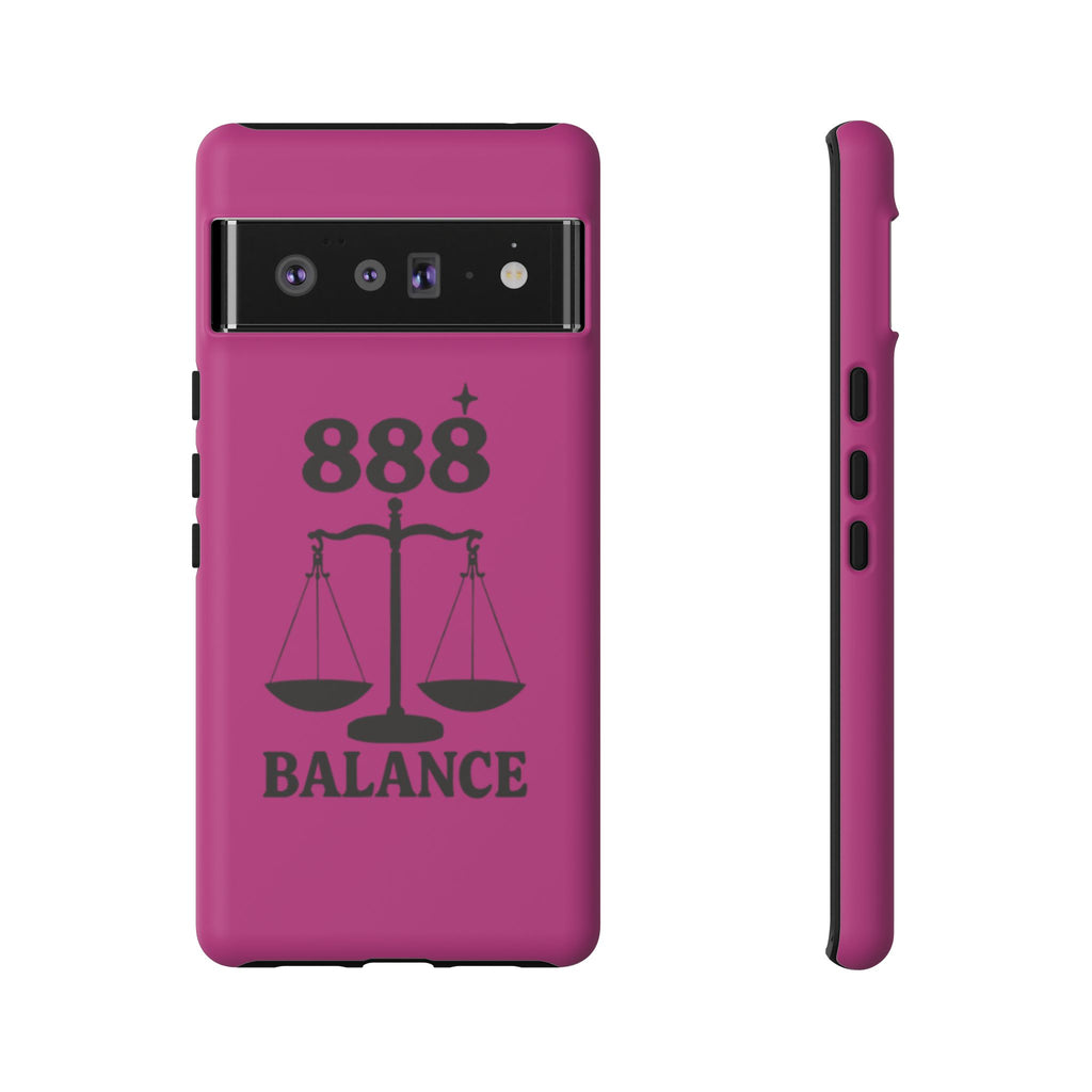 Black & Pink 888 Balance Phone Case