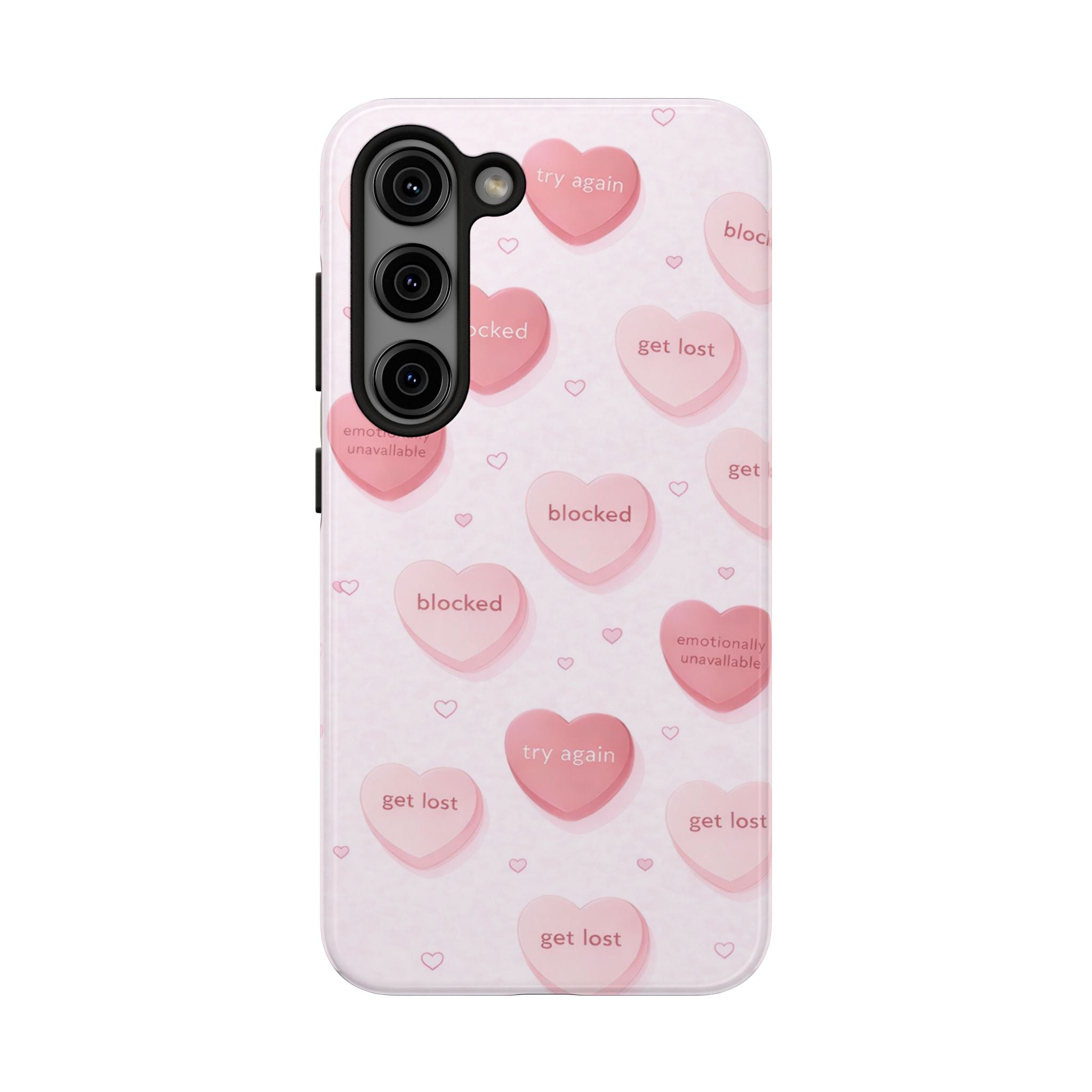 Non-Conversation Hearts Phone Case