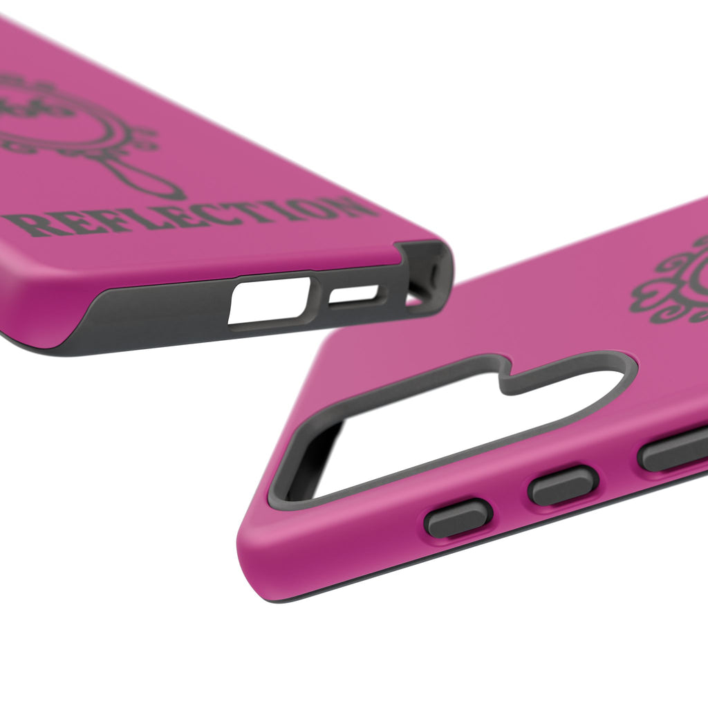 Black & Pink 666 Reflection Phone Case