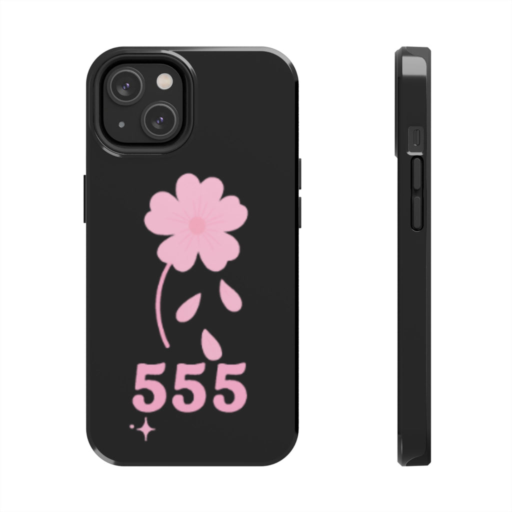 Black & Pink 555 Phone Case