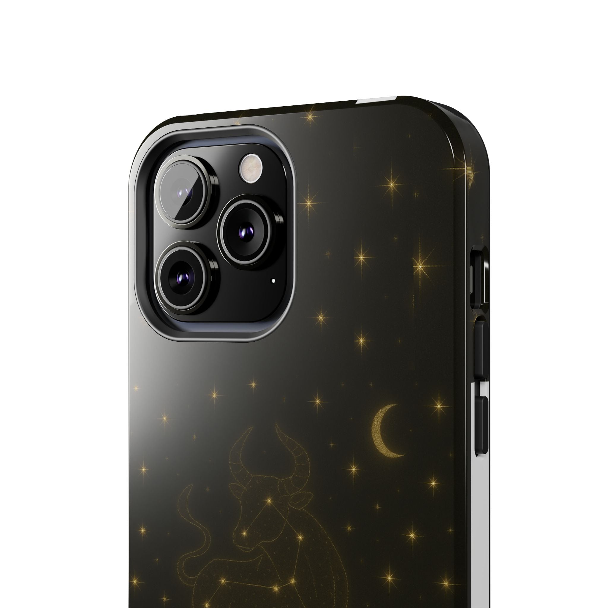 Taurus Constellation Tough Phone Case — Gold Zodiac Bull Phone Case