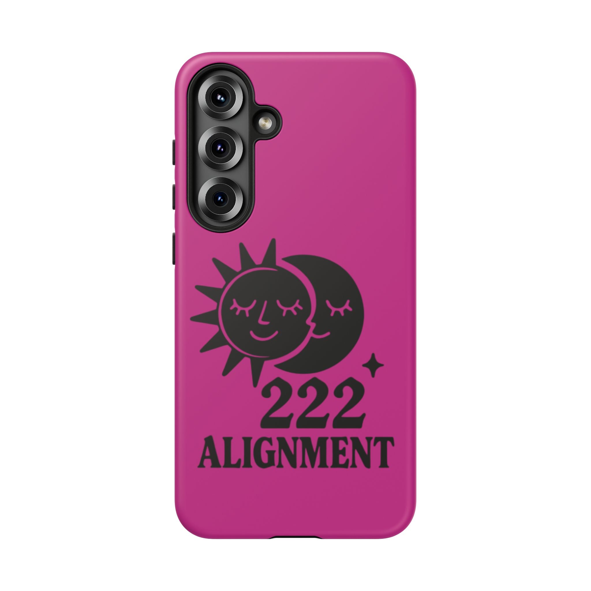 Black & Pink 222 Alignment Phone Case