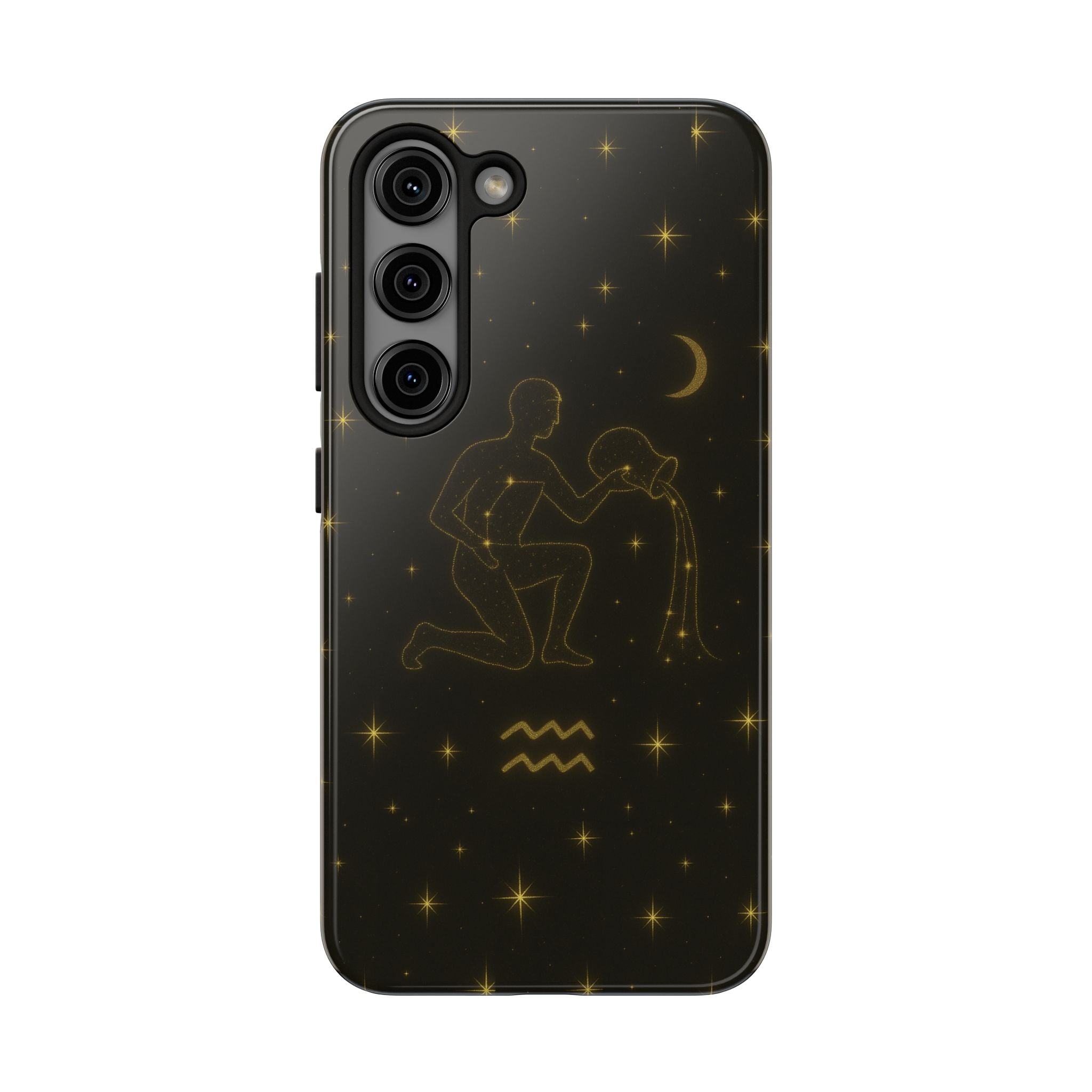 Aquarius Constellation Tough Phone Case — Zodiac Water-Bearer Astrology Design