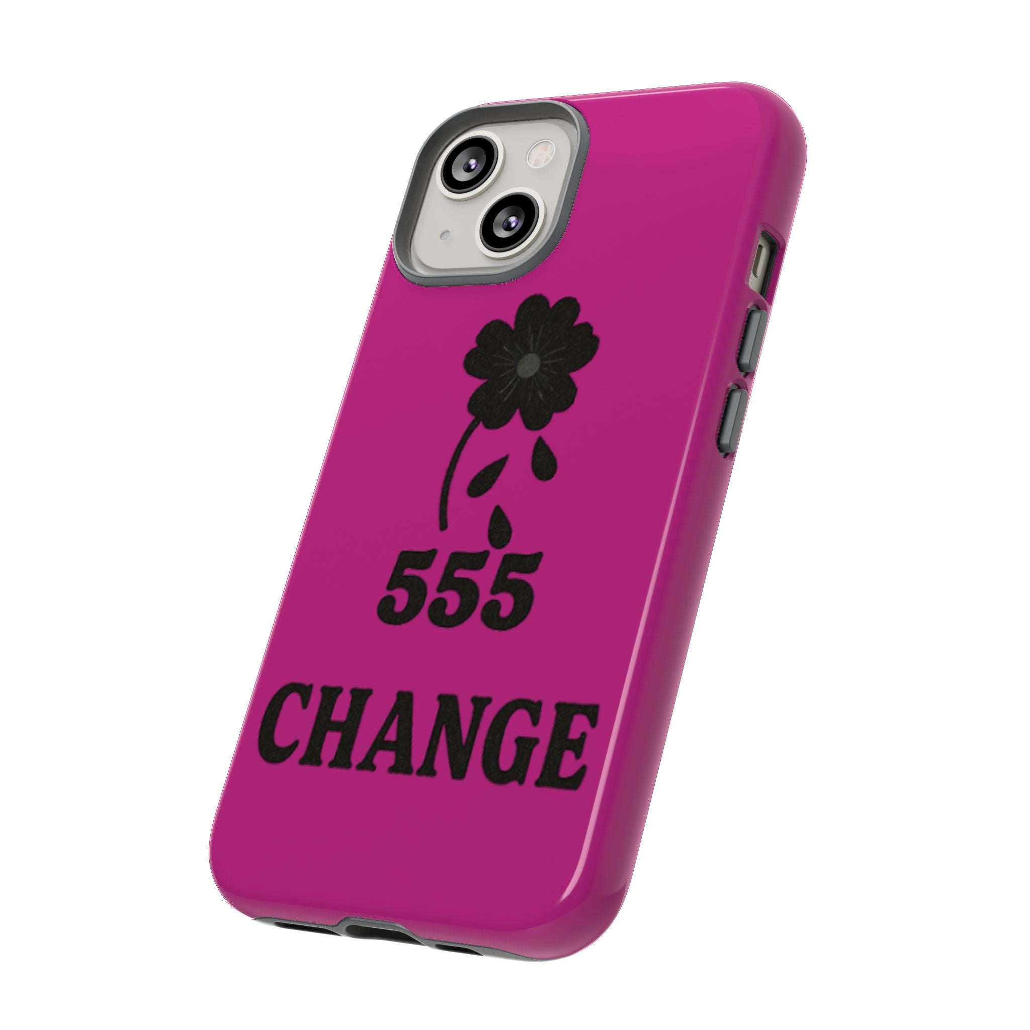 Black & Pink 555 Change Phone Case