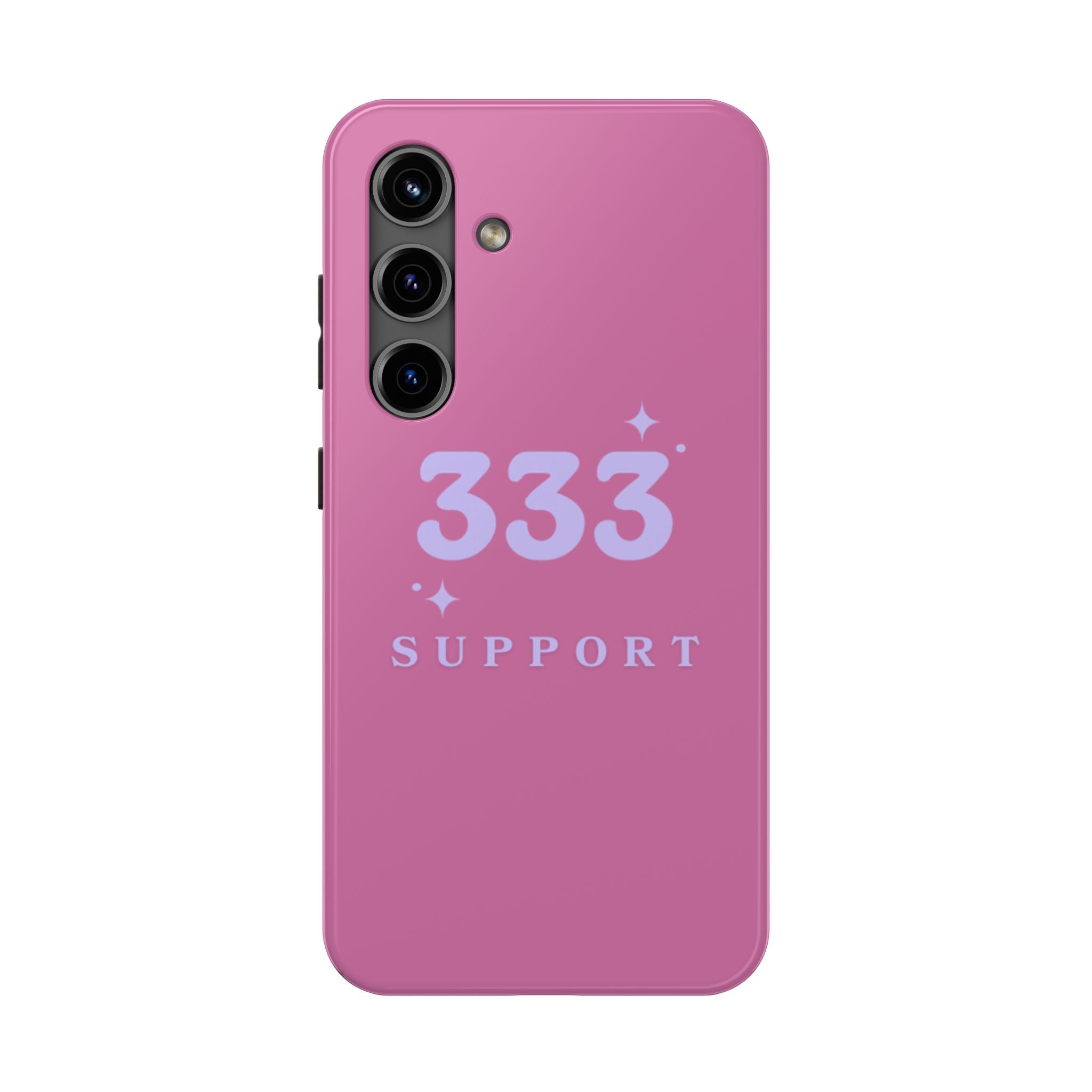 Pink & Purple 333 Support Phone Case