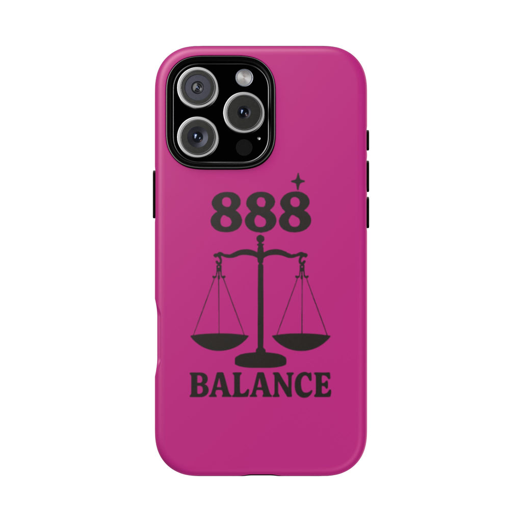 Black & Pink 888 Balance Phone Case