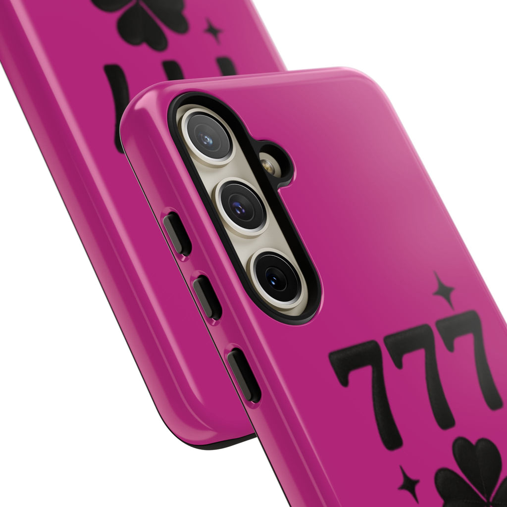 Black & Pink 777 Luck Phone Case