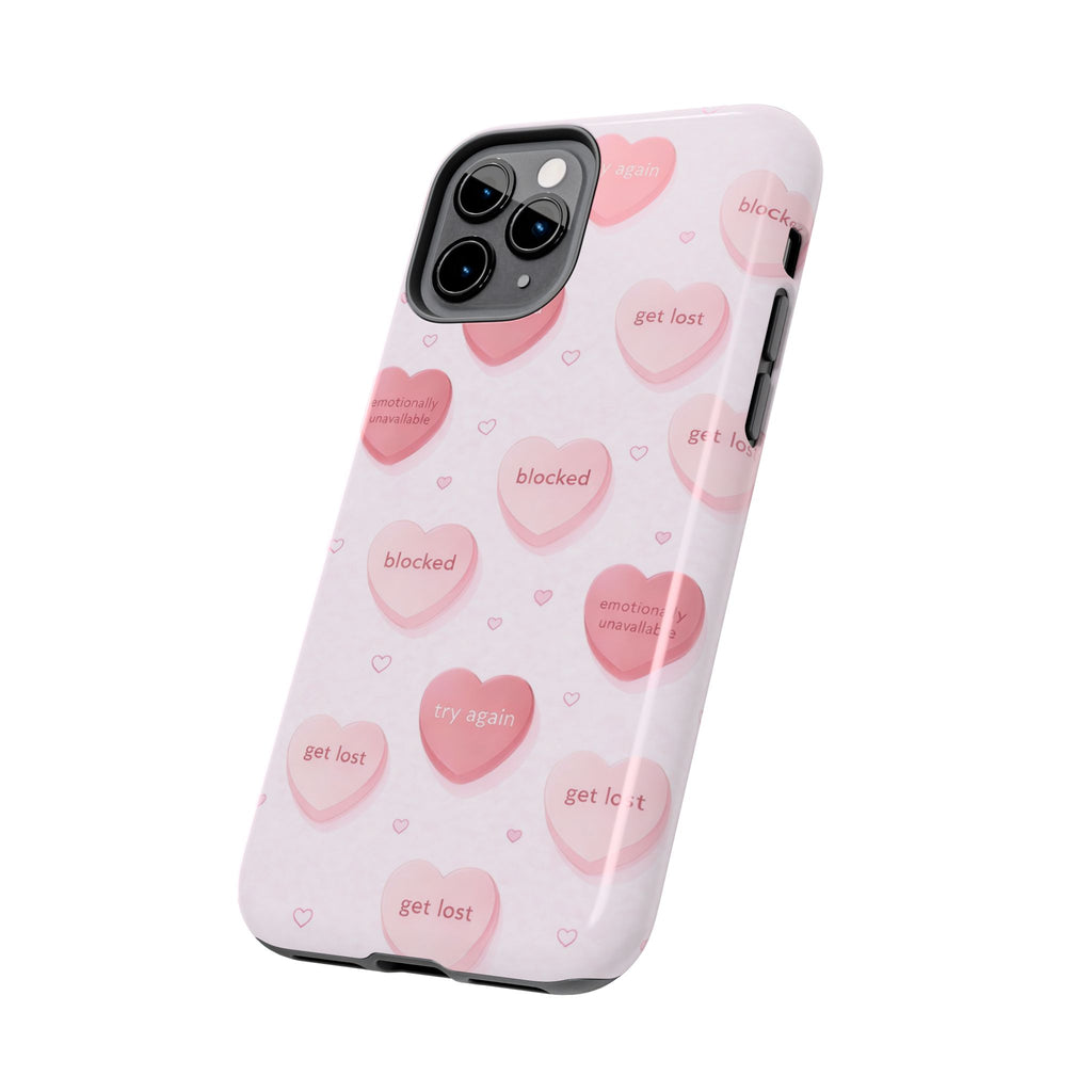 Non-Conversation Hearts Phone Case