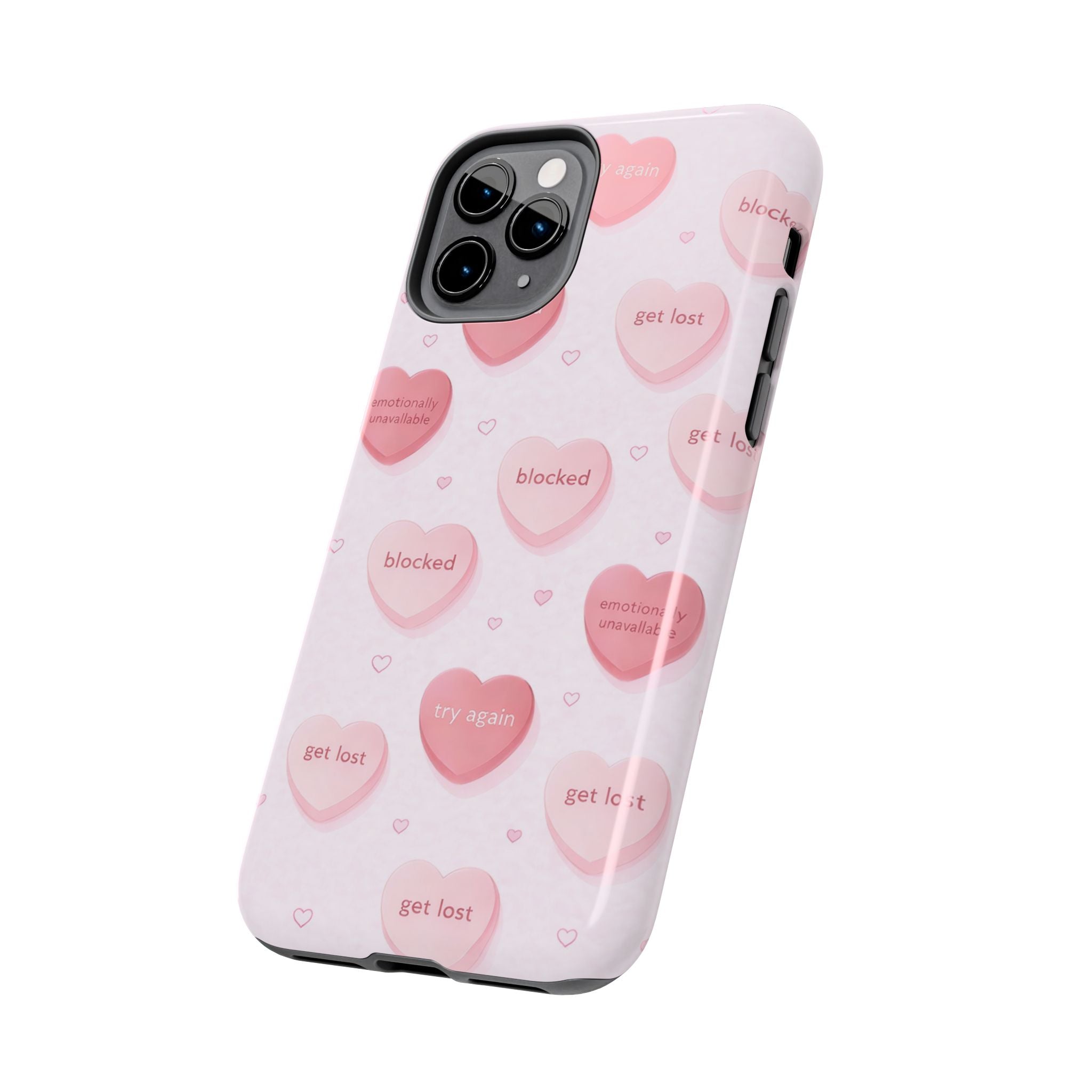 Non-Conversation Hearts Phone Case