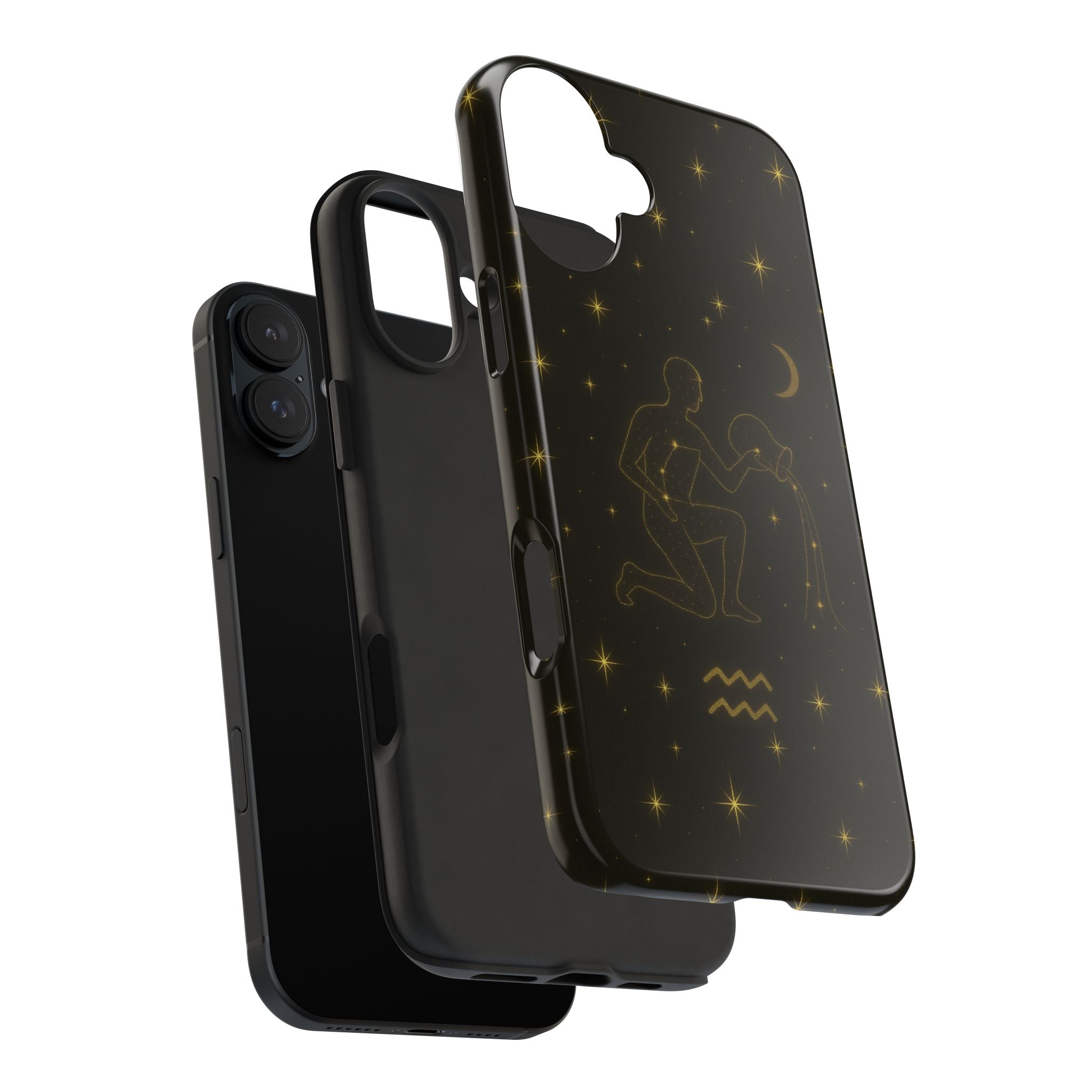 Aquarius Constellation Tough Phone Case — Zodiac Water-Bearer Astrology Design