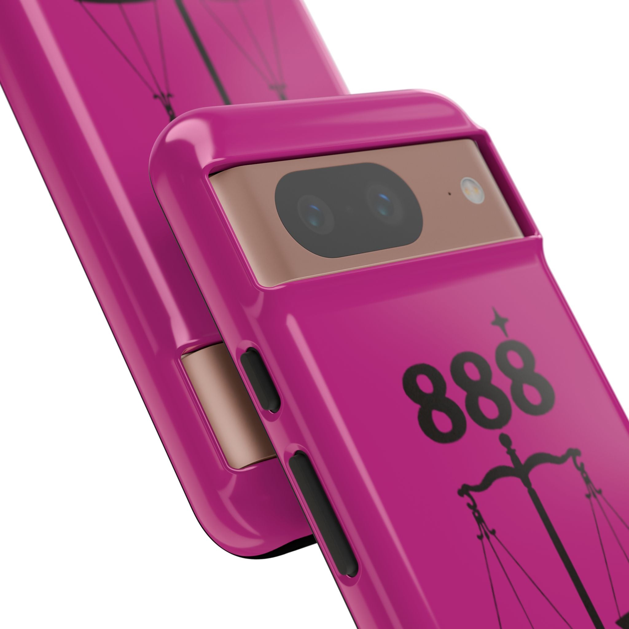 Black & Pink 888 Balance Phone Case