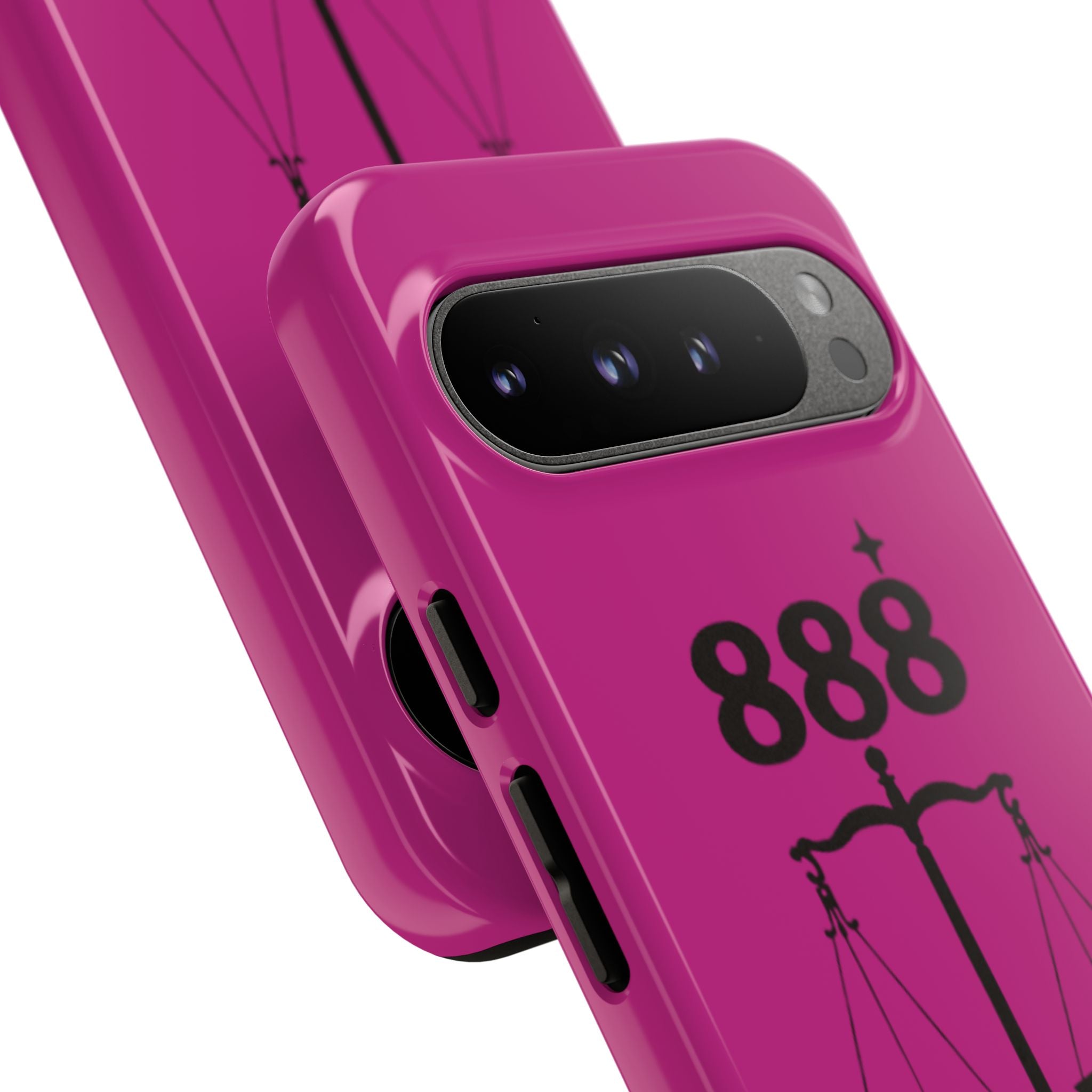 Black & Pink 888 Balance Phone Case