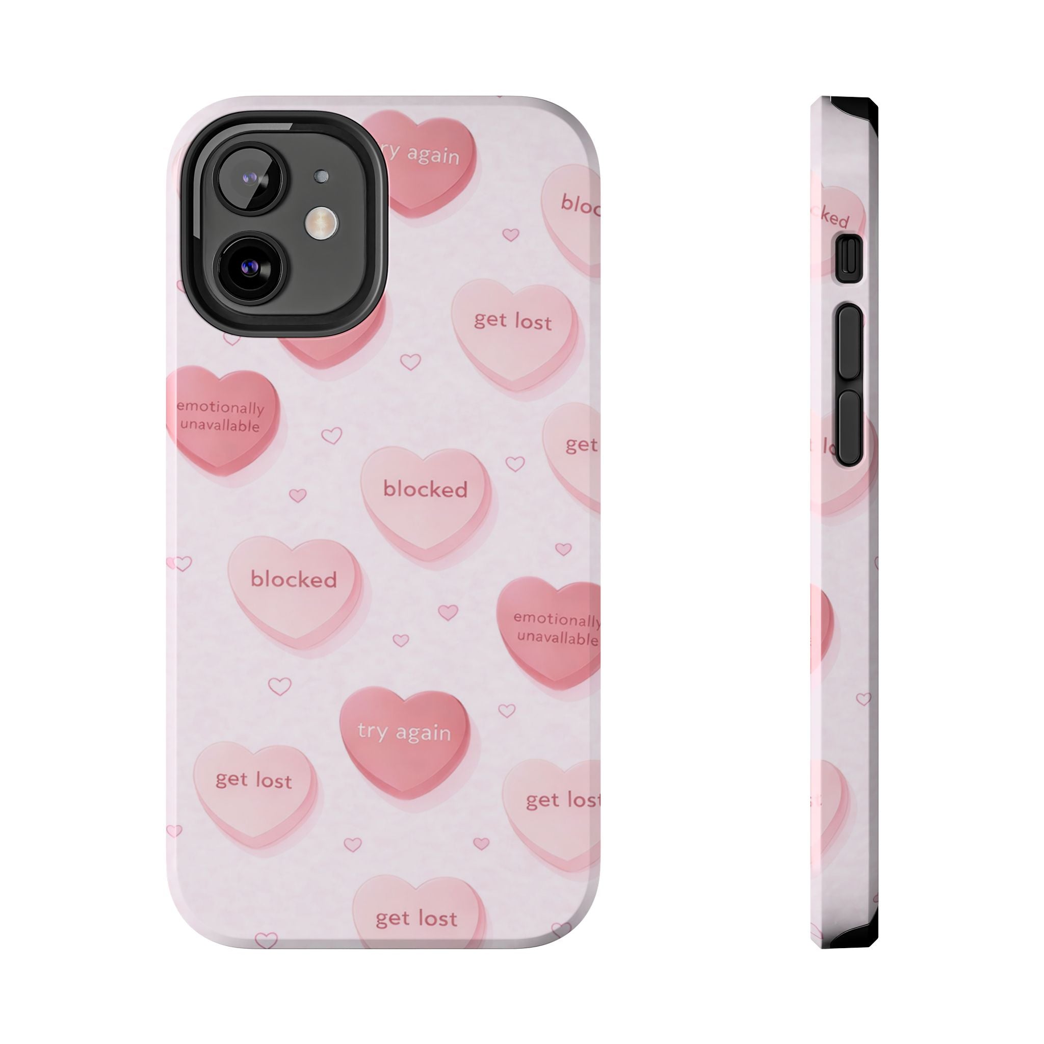 Non-Conversation Hearts Phone Case