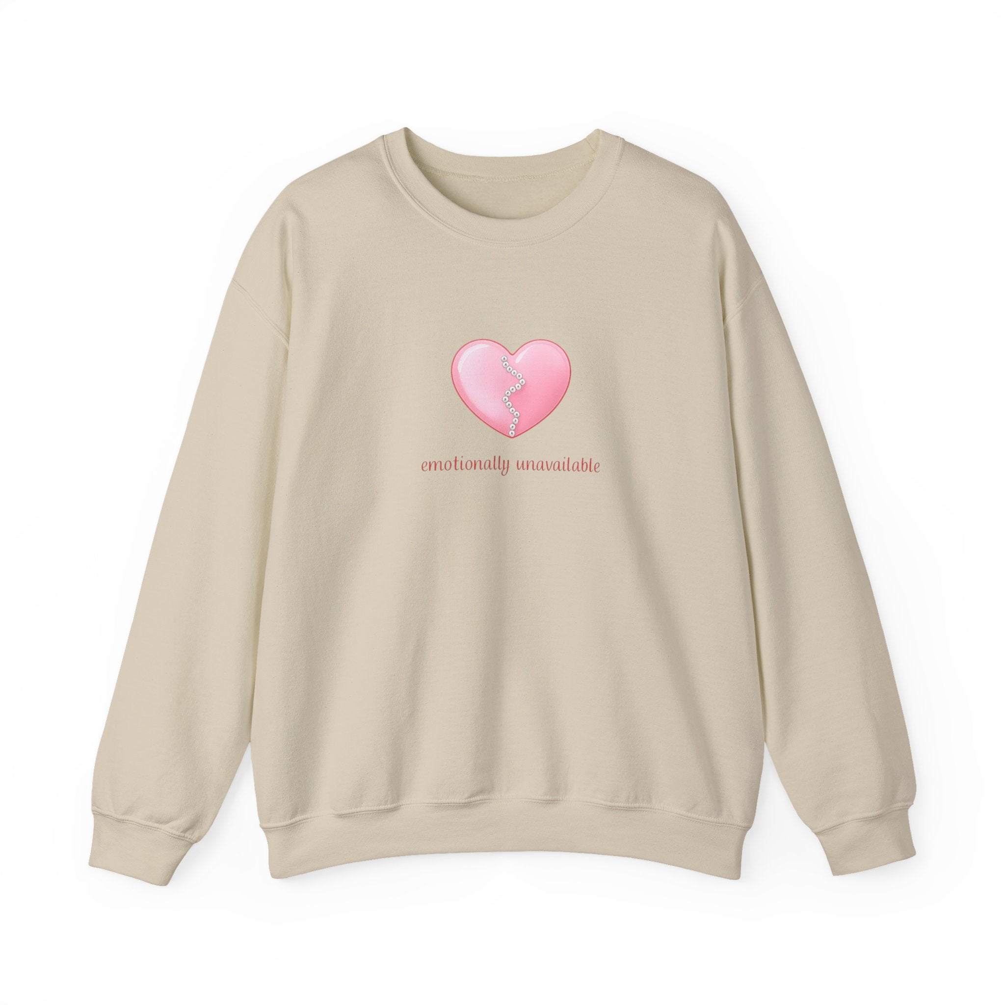 “Emotionally Unavailable” Crewneck