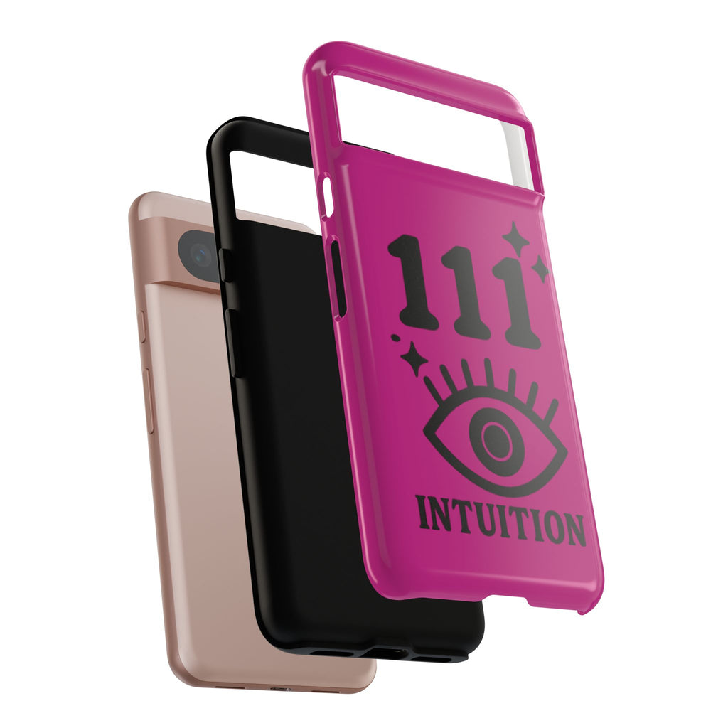 Black & Pink 111 Intuition Phone Case