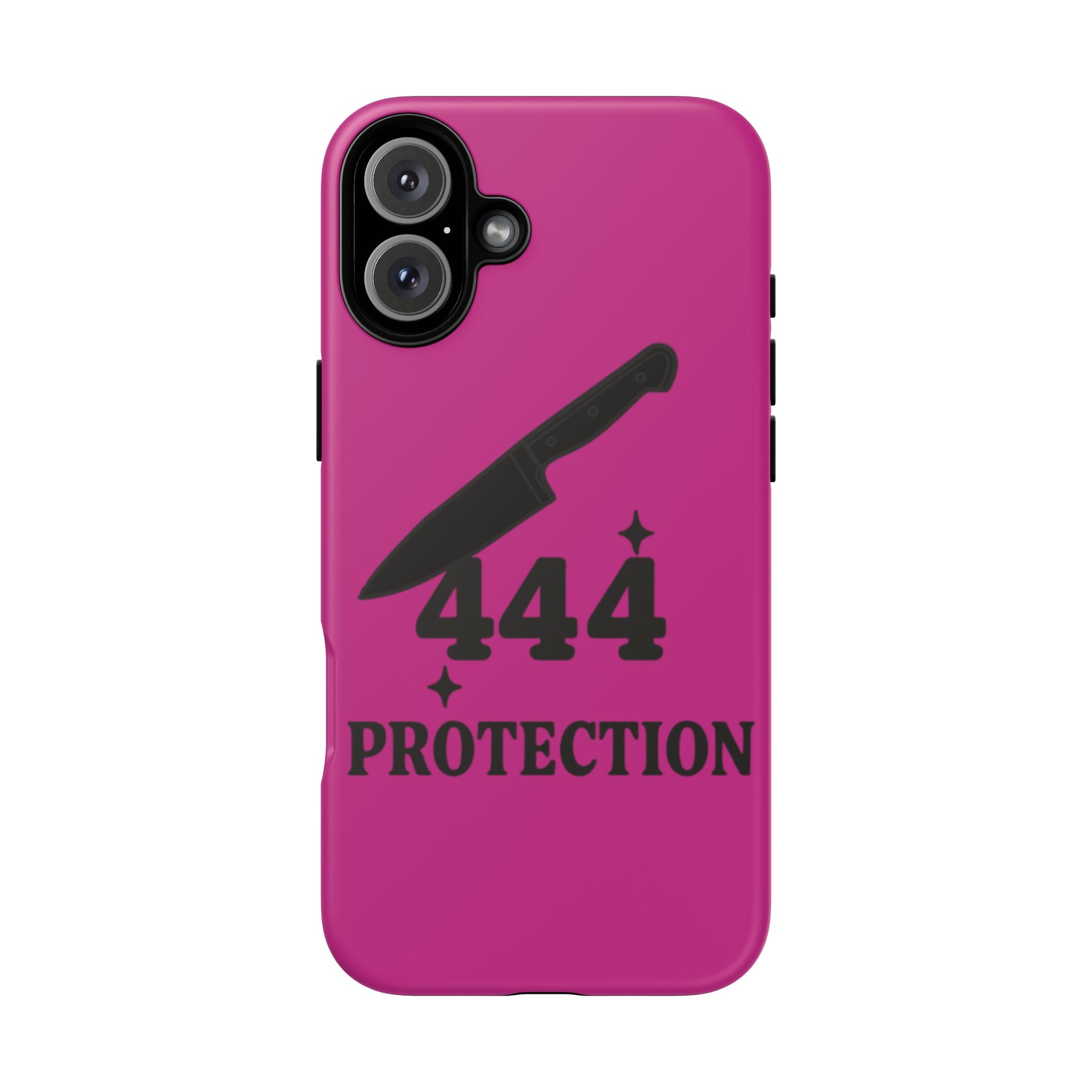 Black & Pink 444 Protection Phone Case