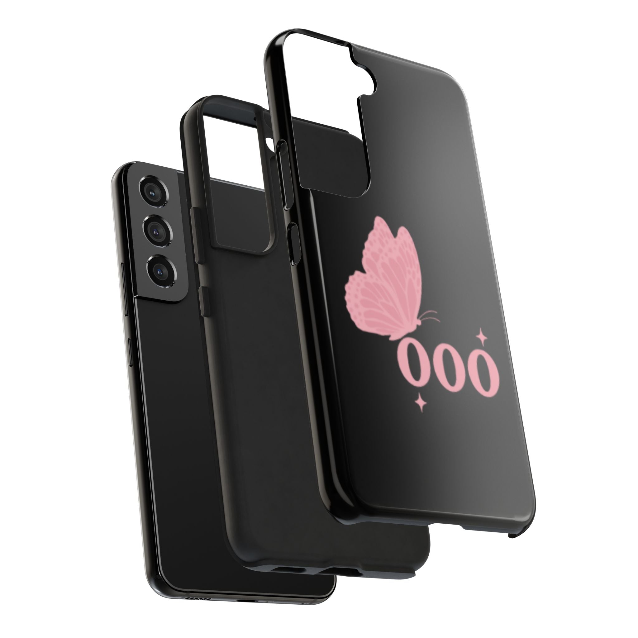 Black & Pink 000 Phone Case