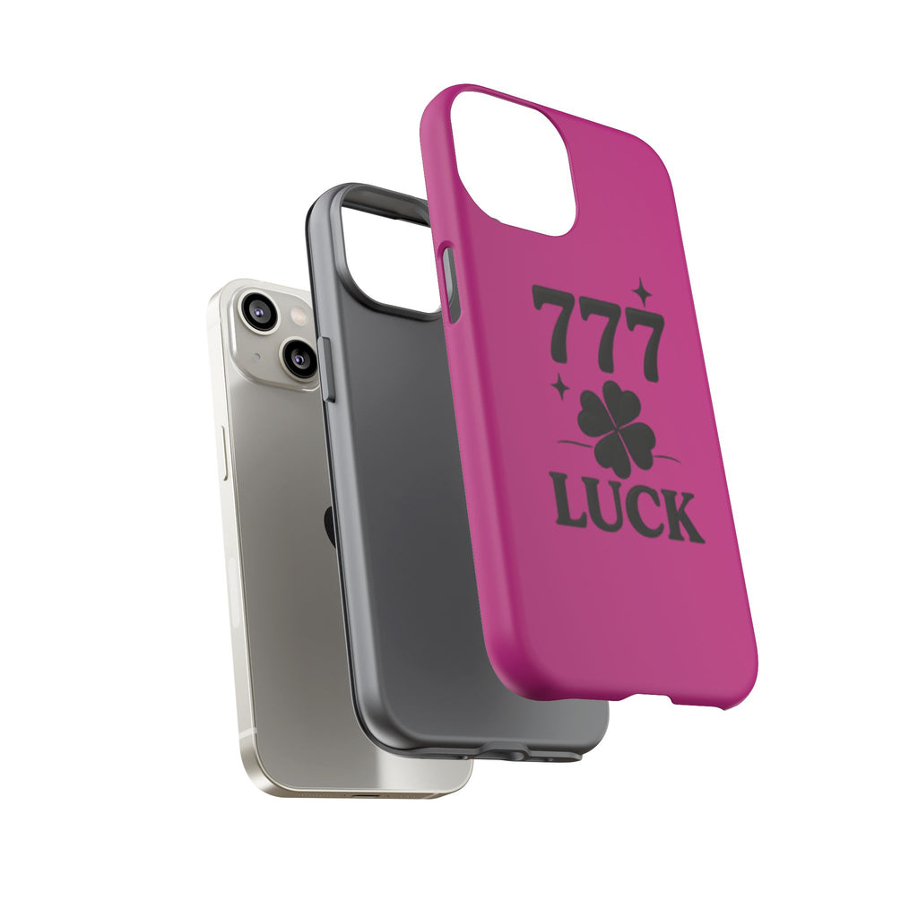 Black & Pink 777 Luck Phone Case