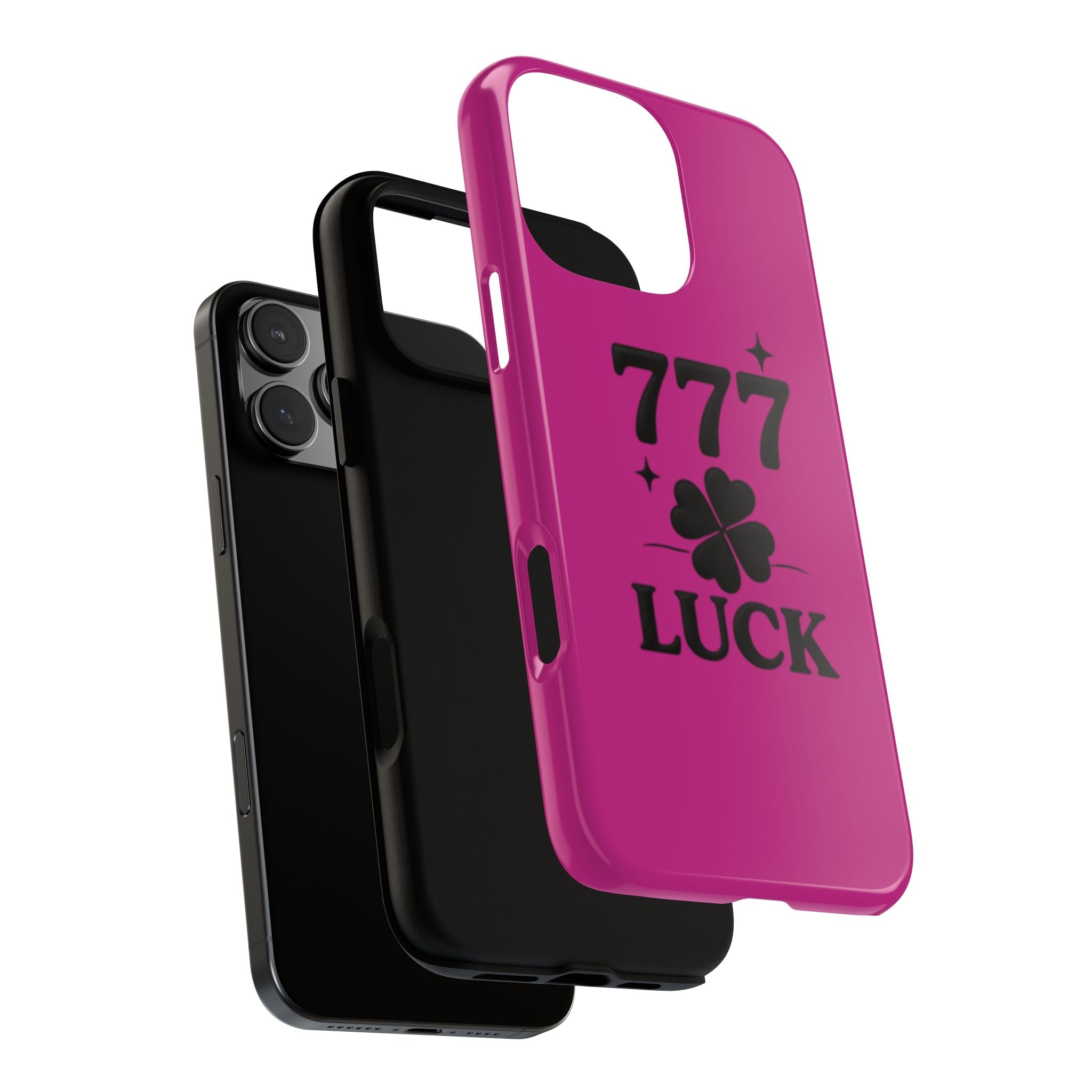 Black & Pink 777 Luck Phone Case
