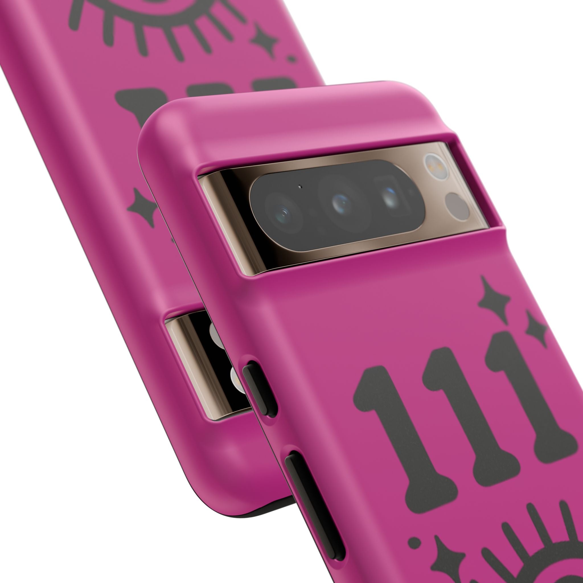 Black & Pink 111 Intuition Phone Case