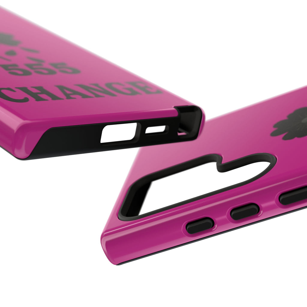 Black & Pink 555 Change Phone Case