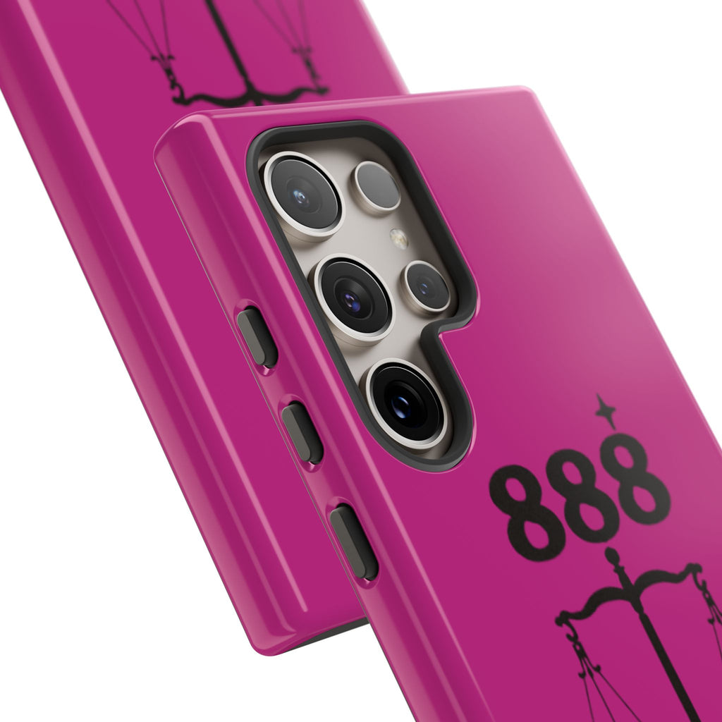 Black & Pink 888 Balance Phone Case