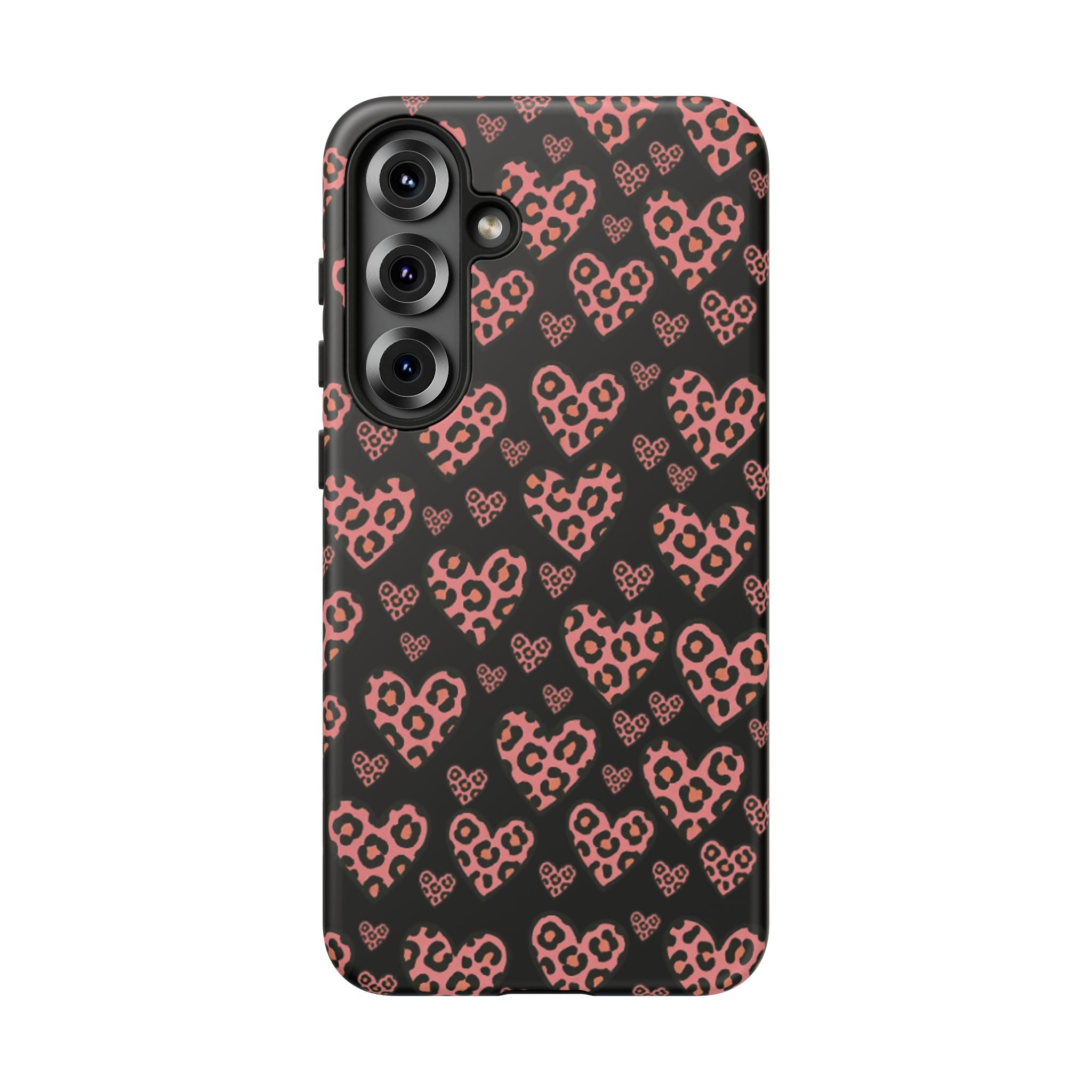 Leopard Heart Phone Case