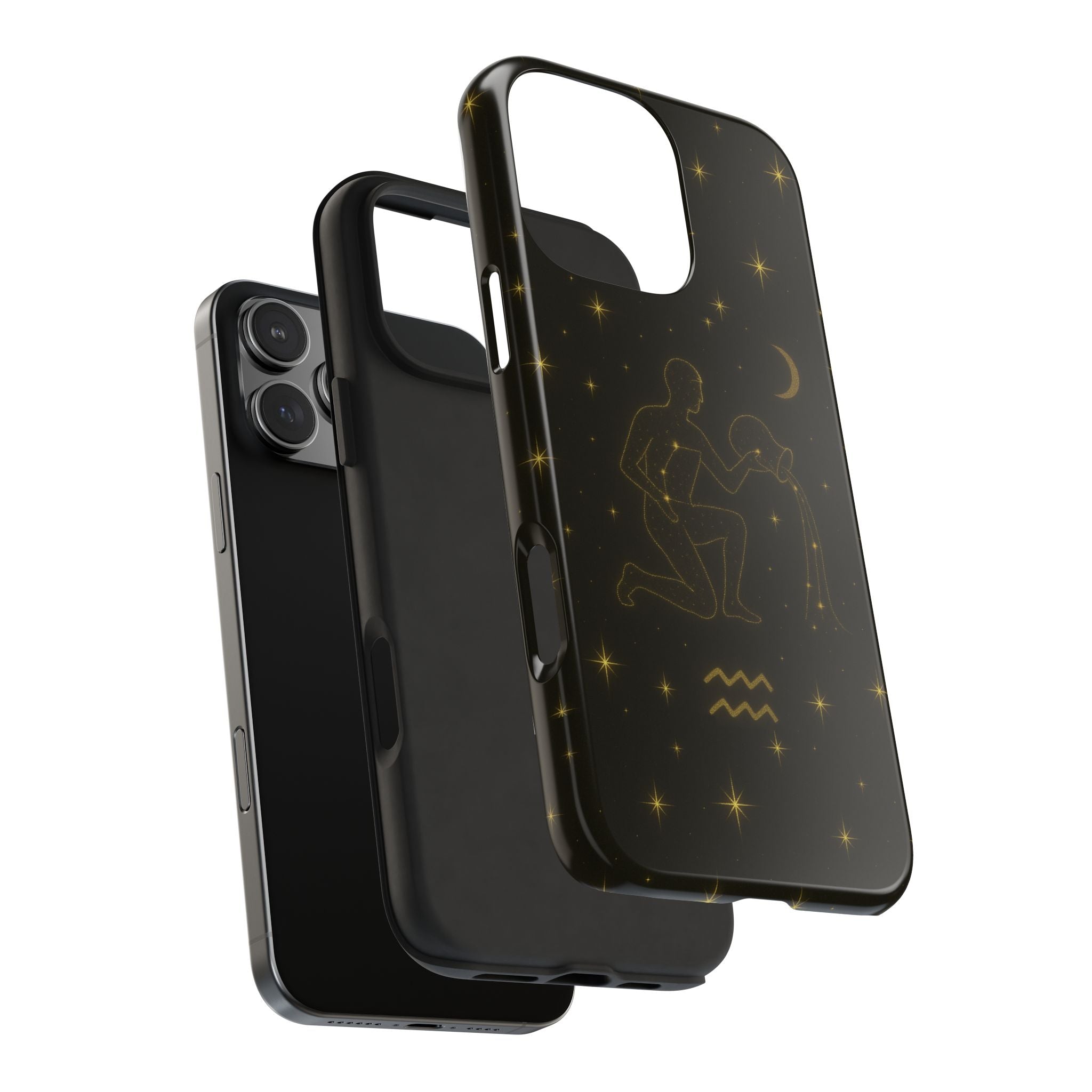 Aquarius Constellation Tough Phone Case — Zodiac Water-Bearer Astrology Design