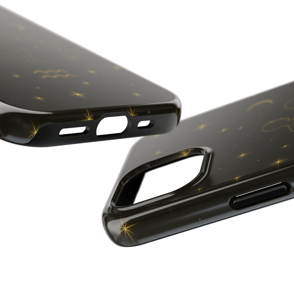 Aquarius Constellation Tough Phone Case — Zodiac Water-Bearer Astrology Design