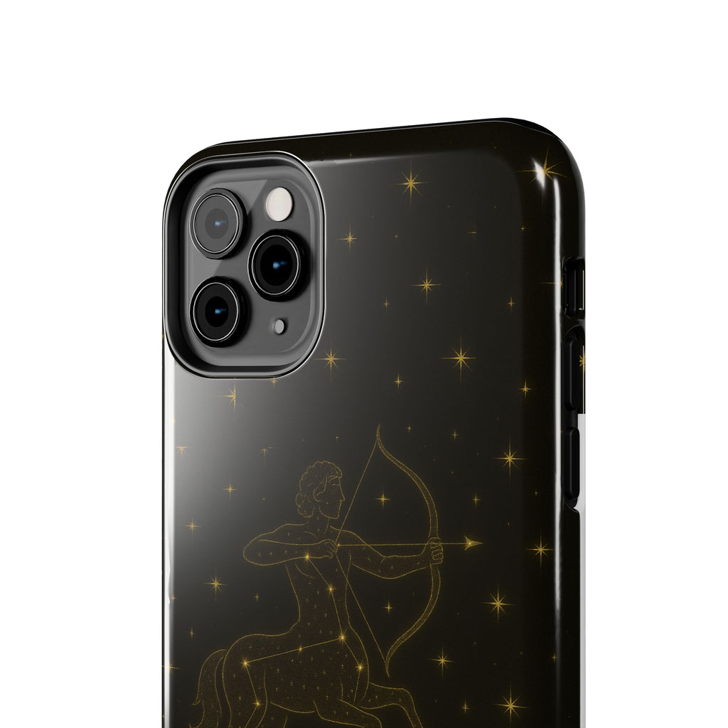 Sagittarius Constellation Tough Phone Case — Zodiac Archer Protective Cover