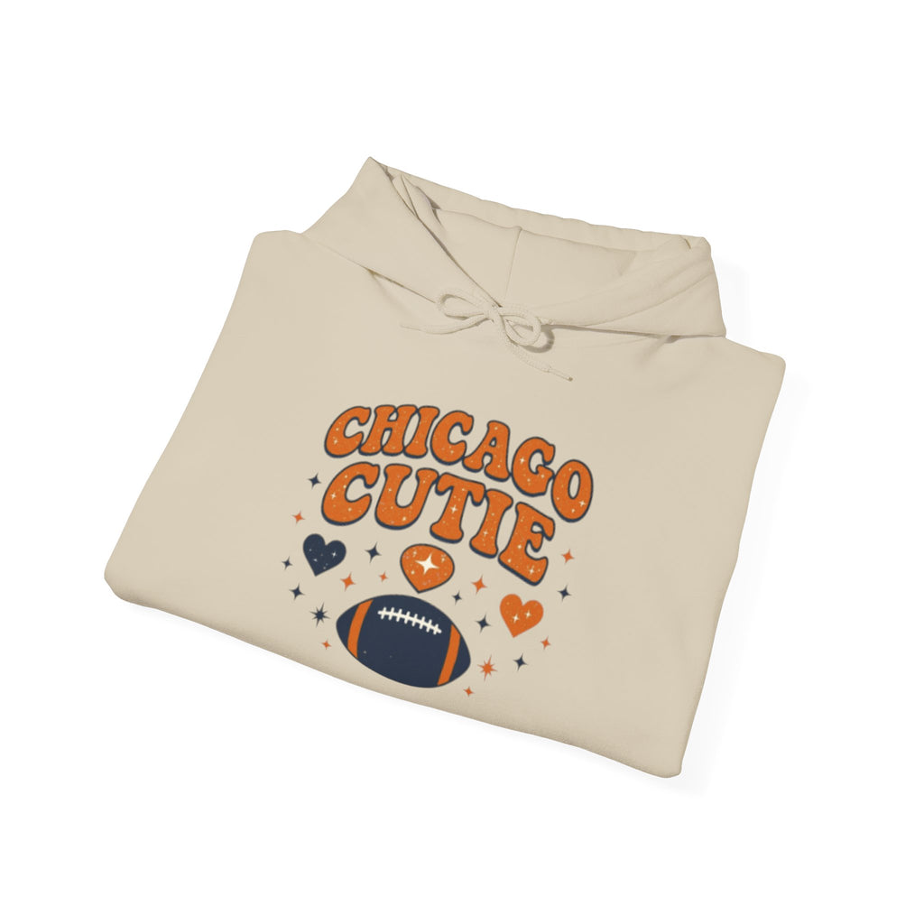 Chicago Cutie Hoodie — Cute Football Graphic Sweatshirt