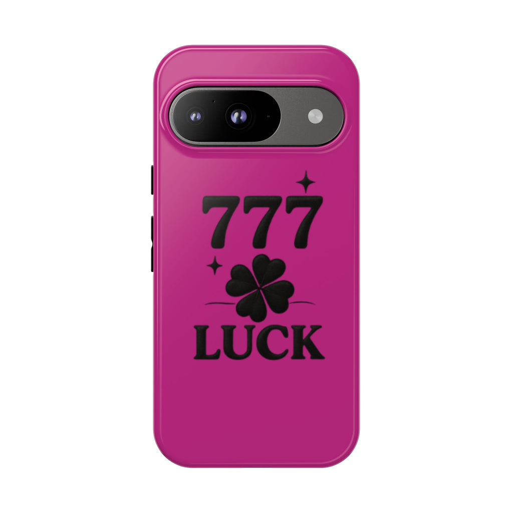 Black & Pink 777 Luck Phone Case