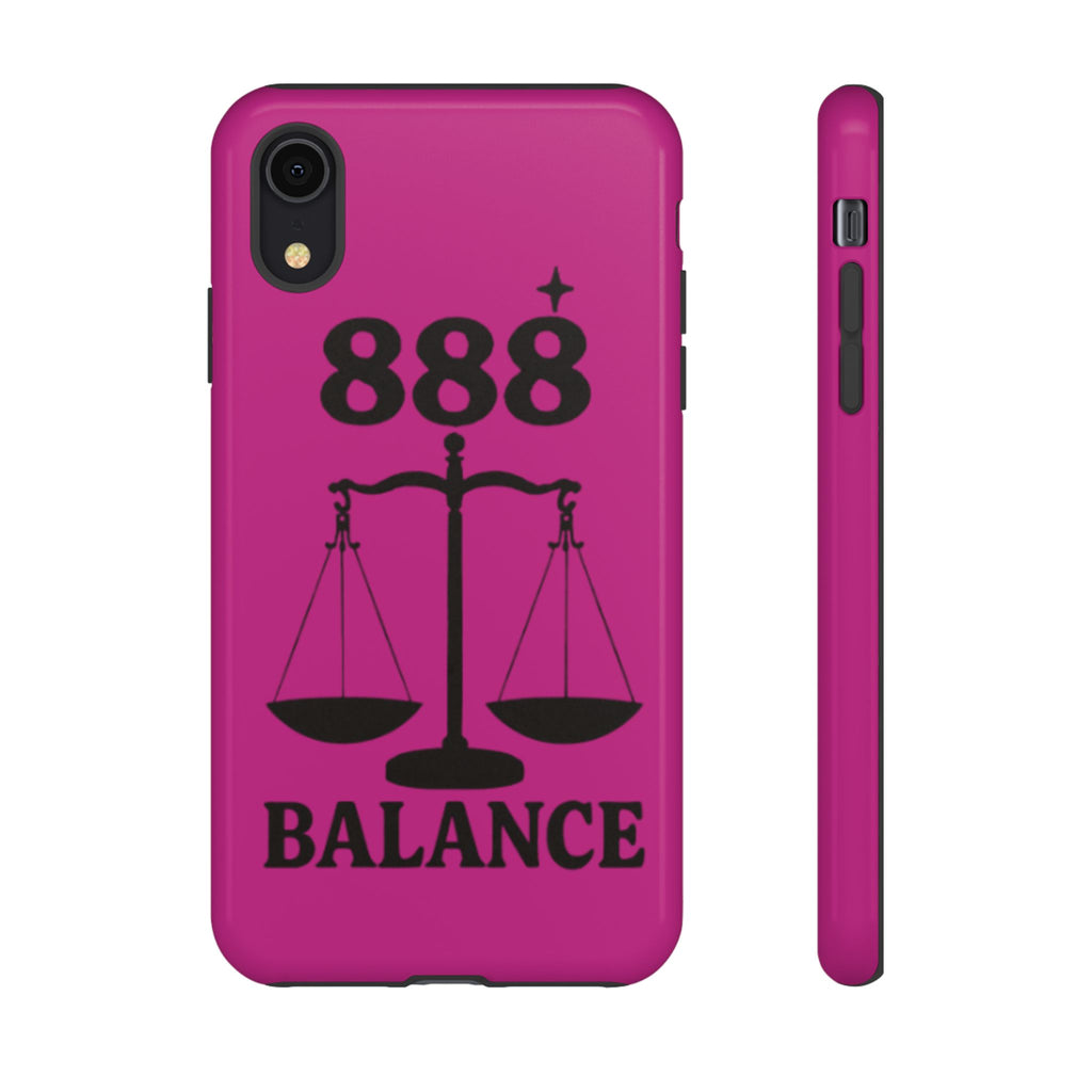 Black & Pink 888 Balance Phone Case