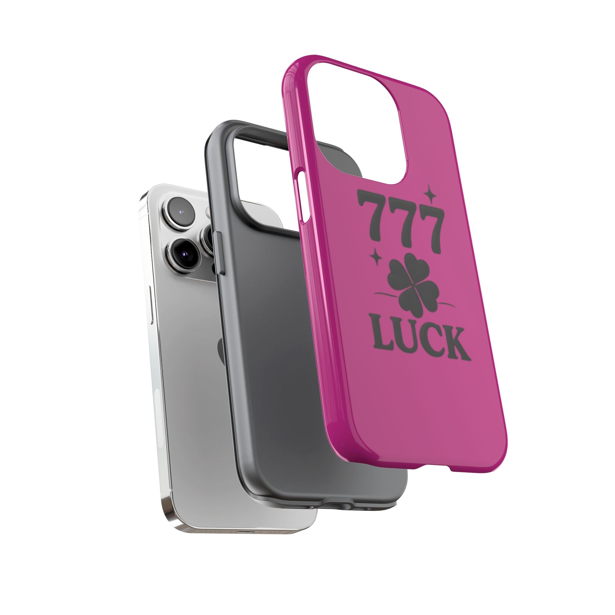 Black & Pink 777 Luck Phone Case