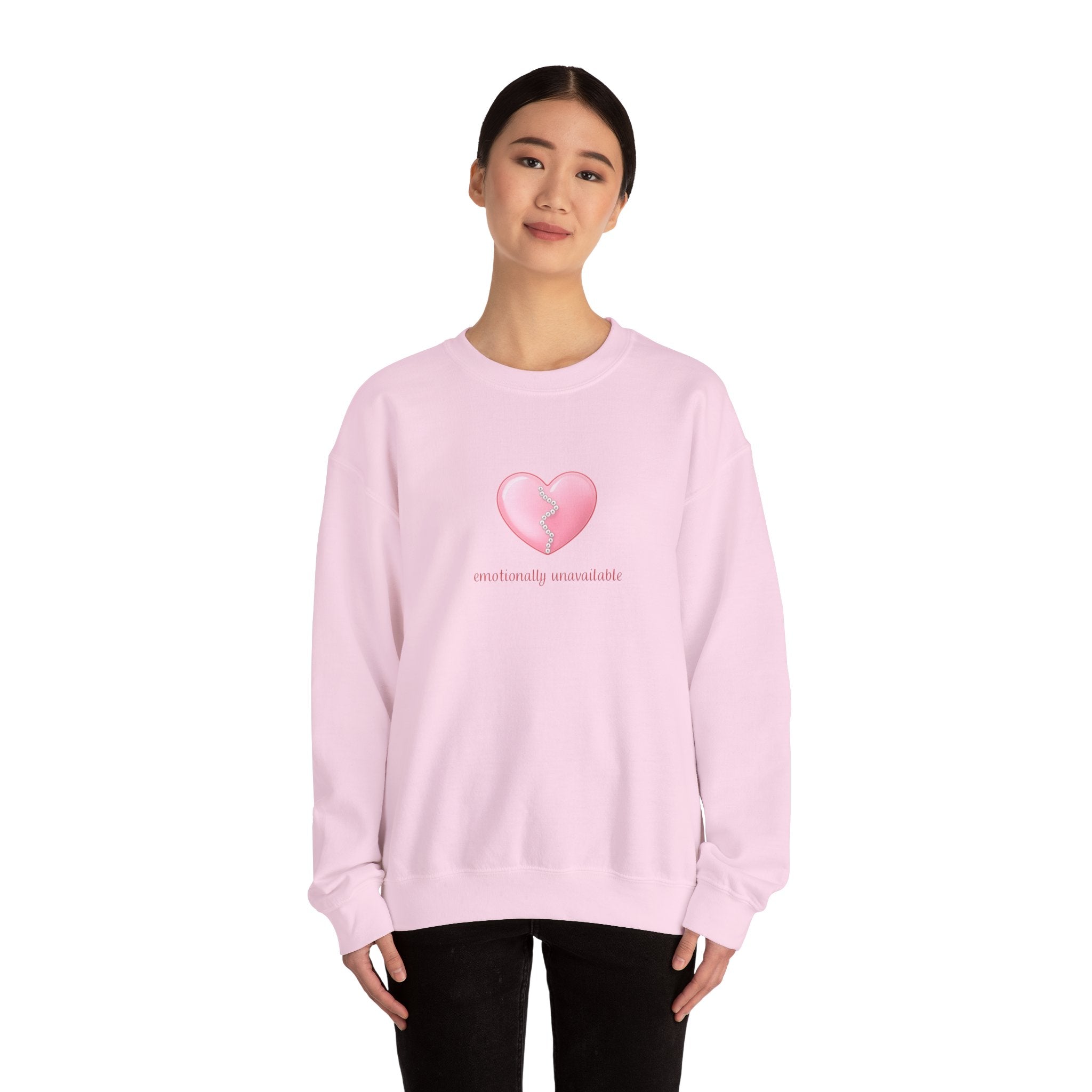 “Emotionally Unavailable” Crewneck