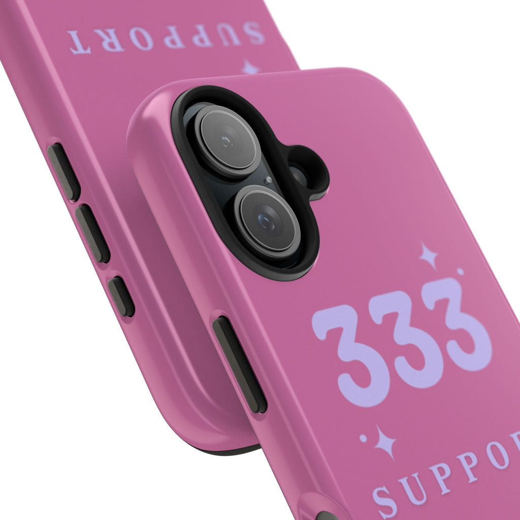 Pink & Purple 333 Support Phone Case