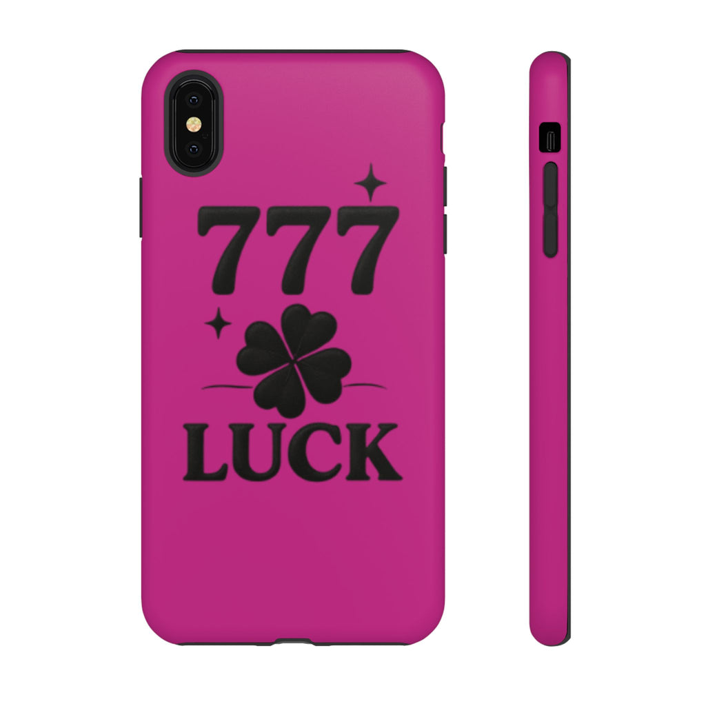 Black & Pink 777 Luck Phone Case