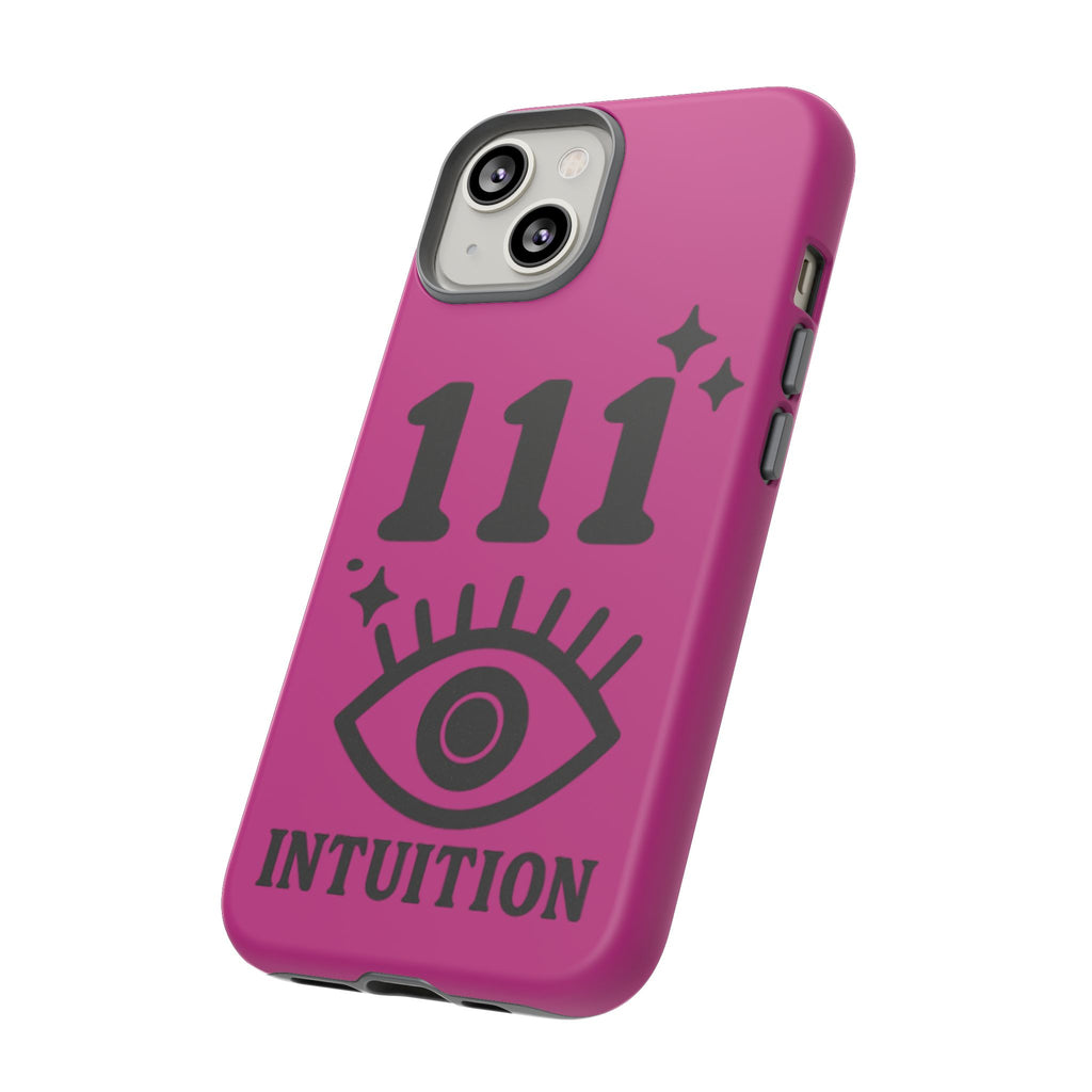 Black & Pink 111 Intuition Phone Case