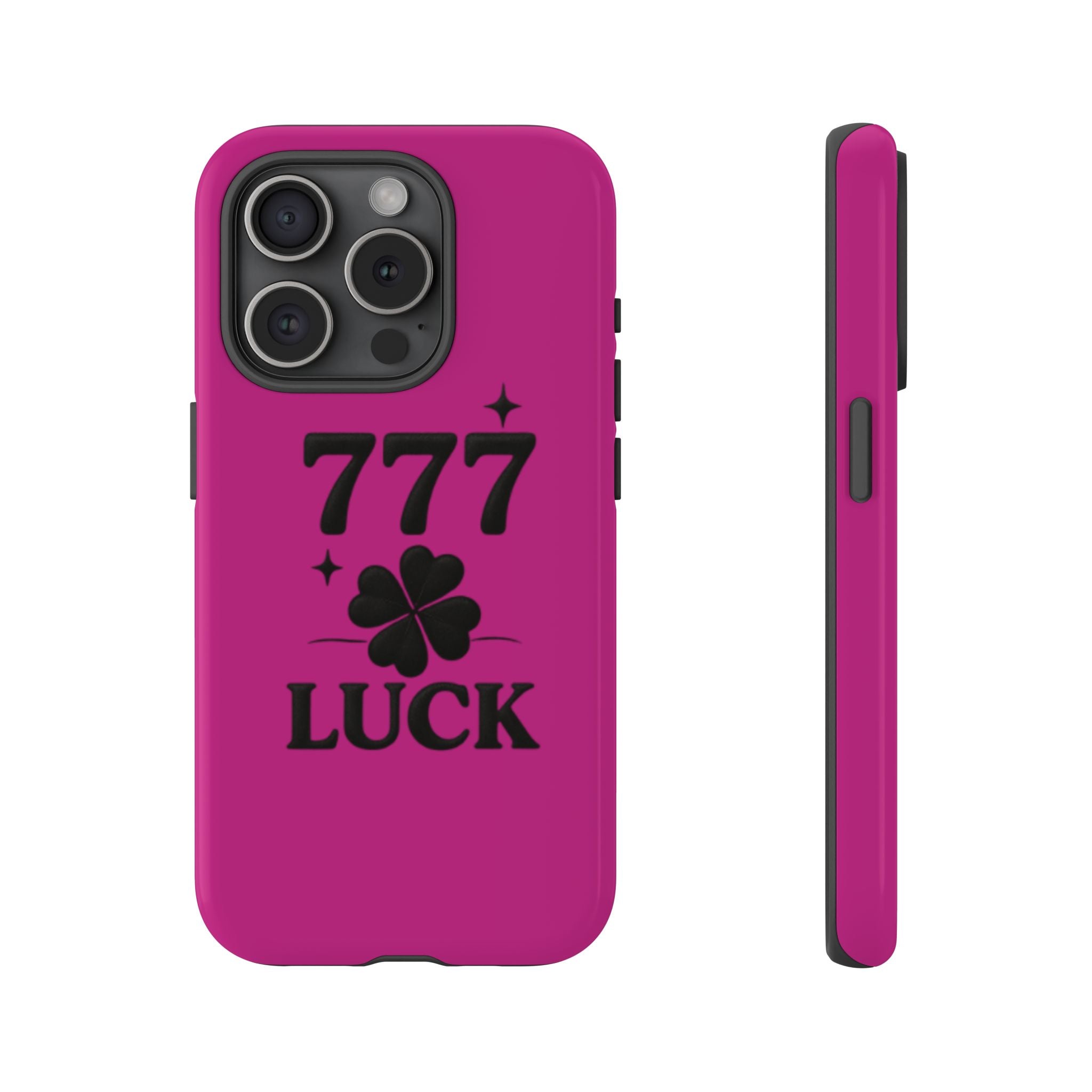 Black & Pink 777 Luck Phone Case