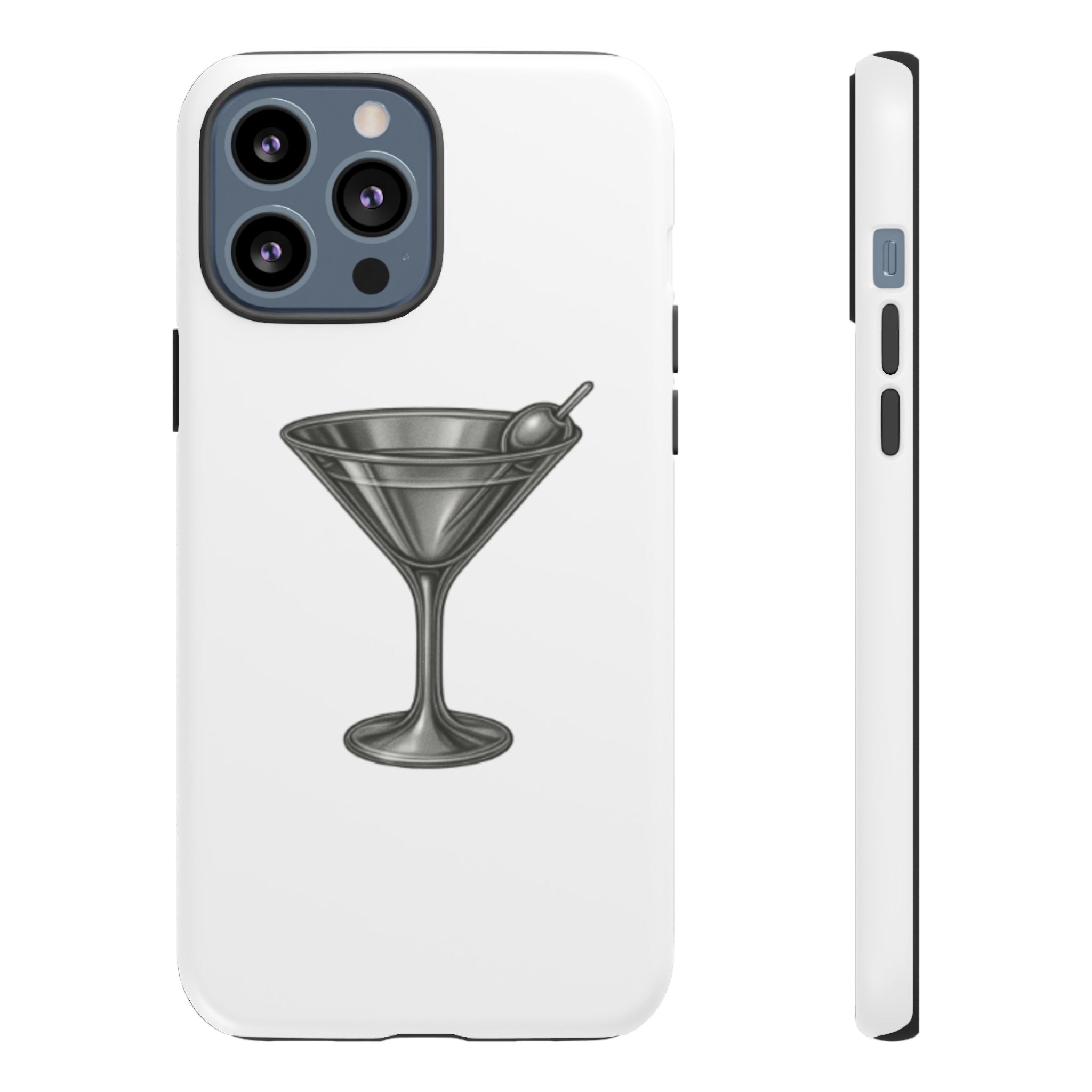 Silver Martini Tough Case