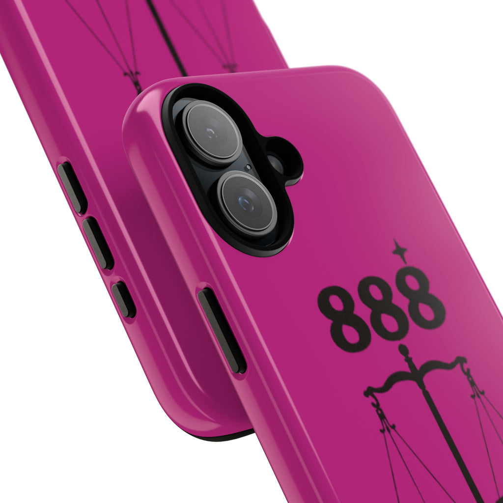 Black & Pink 888 Balance Phone Case