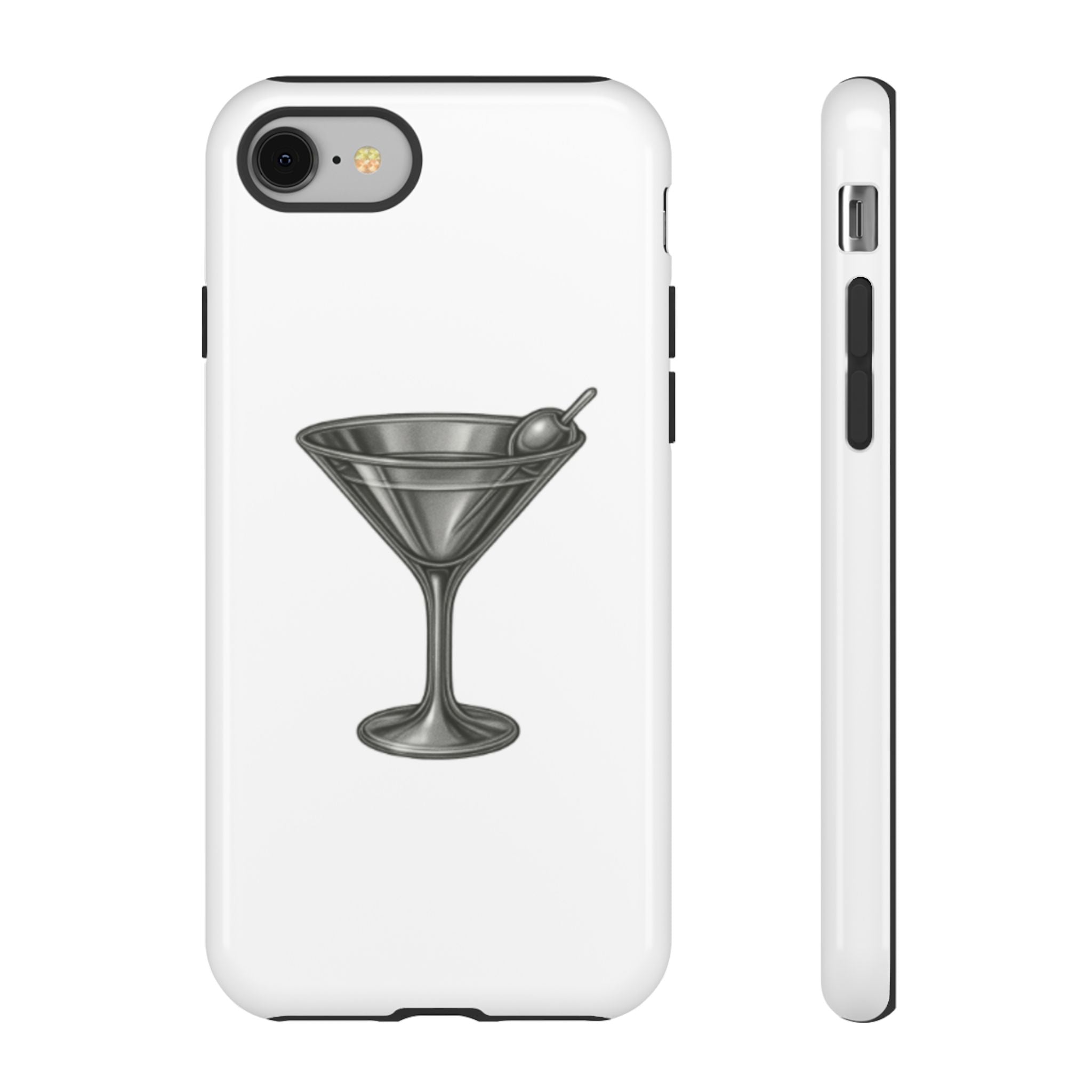 Silver Martini Tough Case