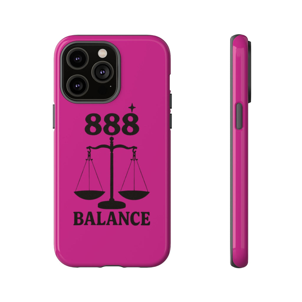 Black & Pink 888 Balance Phone Case